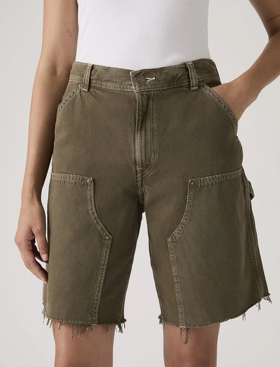 Levi's® - BAGGY DAD UTILITY SHORT WASHED - casual shorts - browns - 5