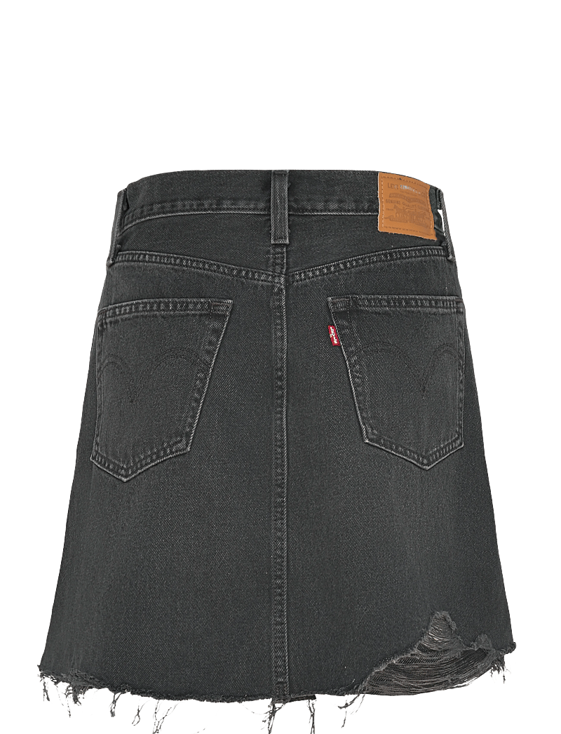 Levi's® - DECONSTRUCTED SKIRT H126 REBEL - denimnederdele - blacks - 1