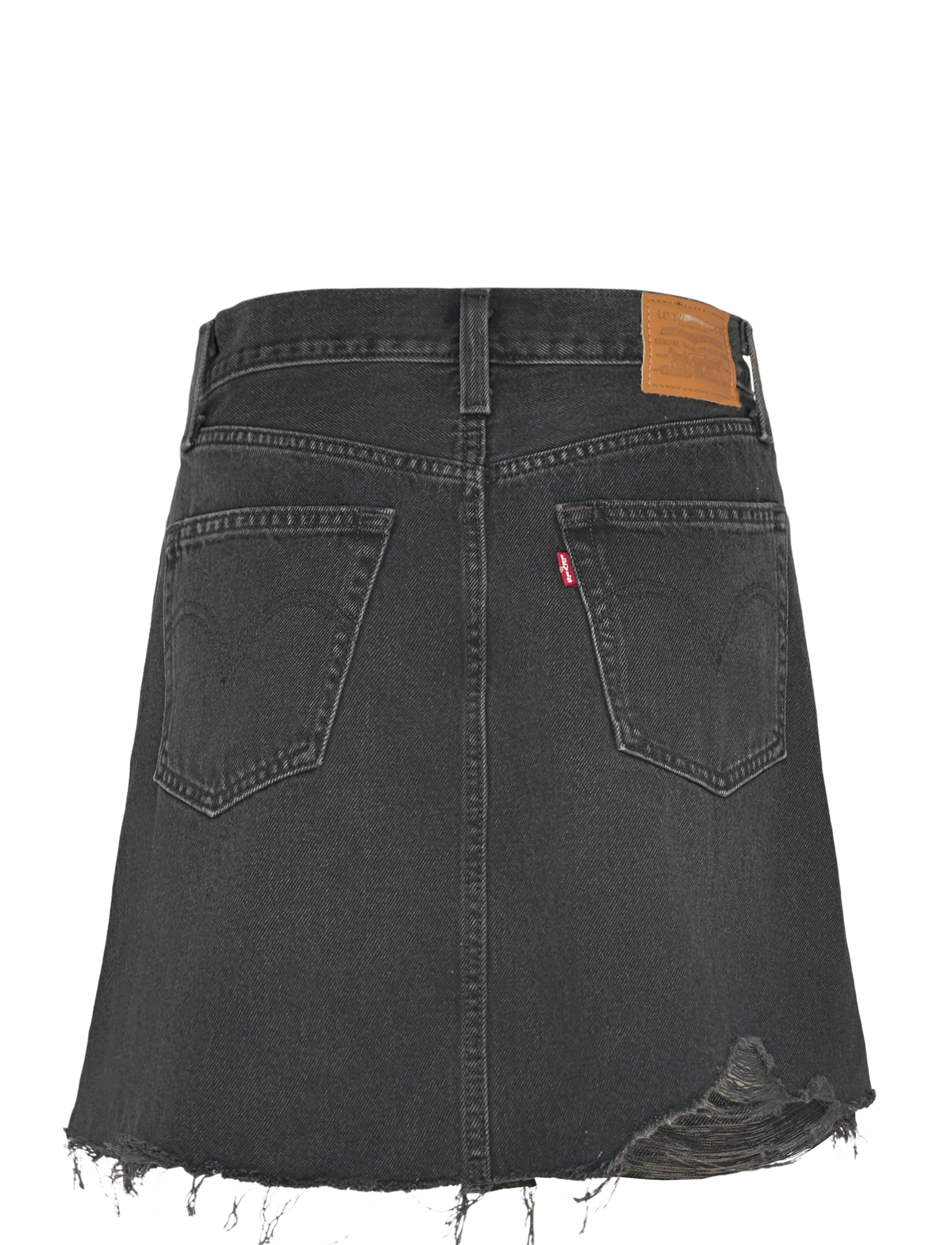 Levi's® - DECONSTRUCTED SKIRT H126 REBEL - denimskjørt - blacks - 2