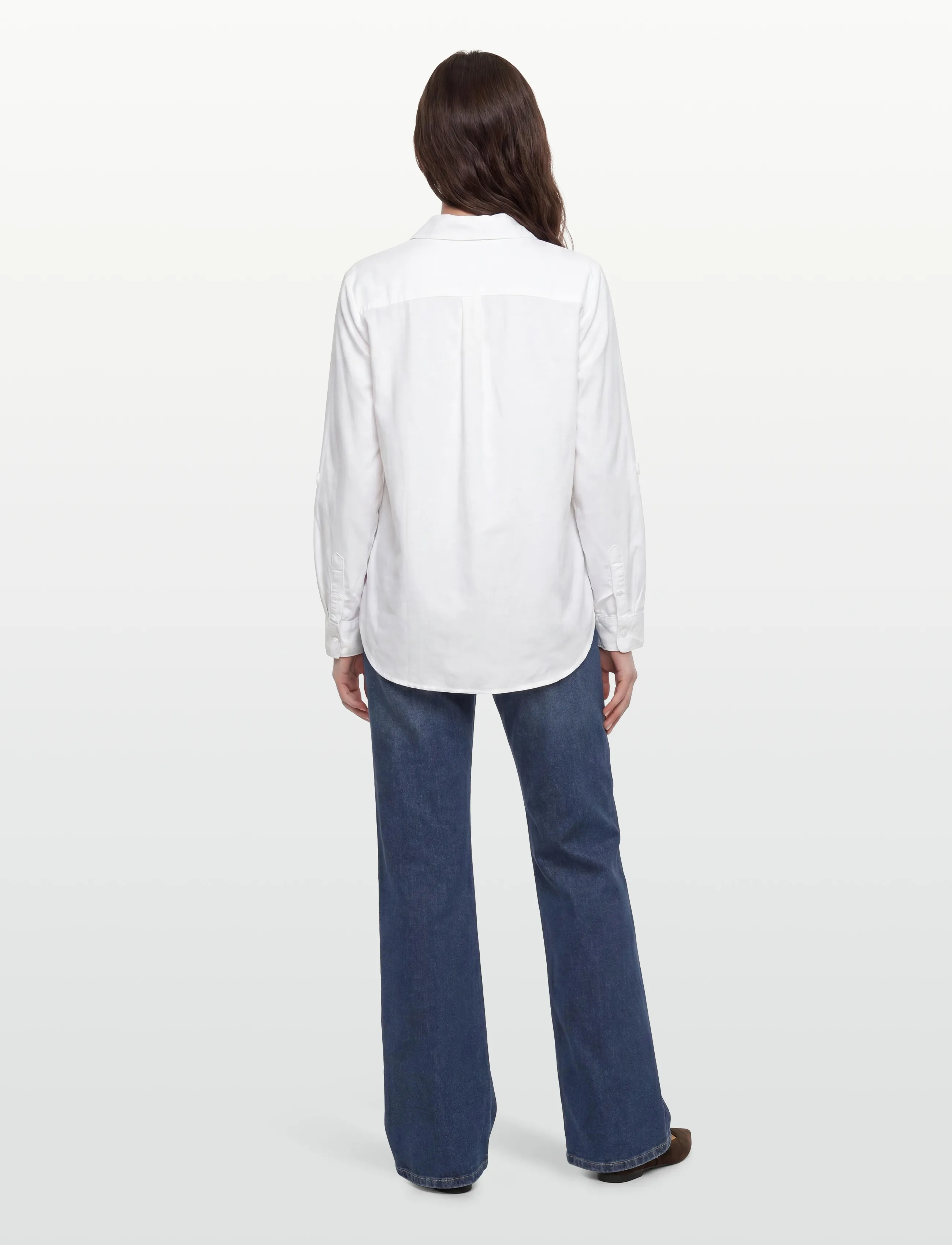 Levi's® - ELAINE UTILITY SHIRT BRIGHT WH - langærmede skjorter - whites - 5