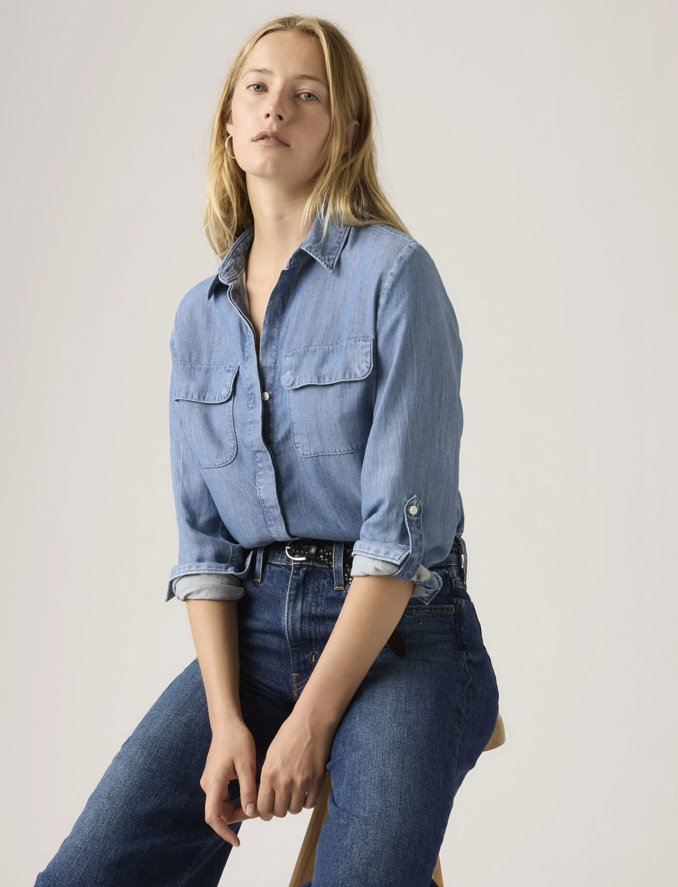 LEVIS ® Elaine Utility Shirt Chill Gir skjortor dam – bild 5