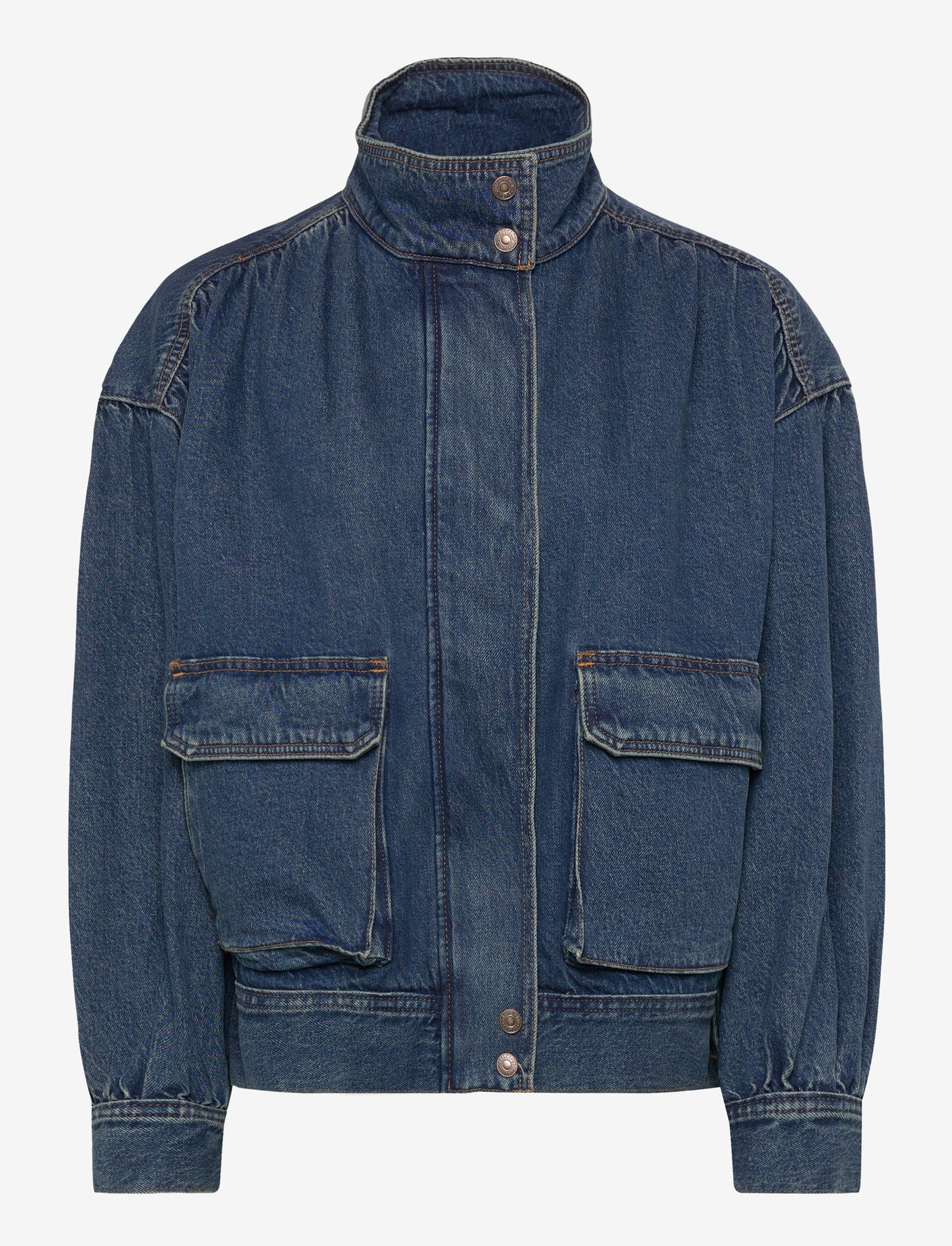 Levi's® - BLOUSON TRUCKER ENCHANTMENT - vårjackor - dark indigo - flat finish - 0