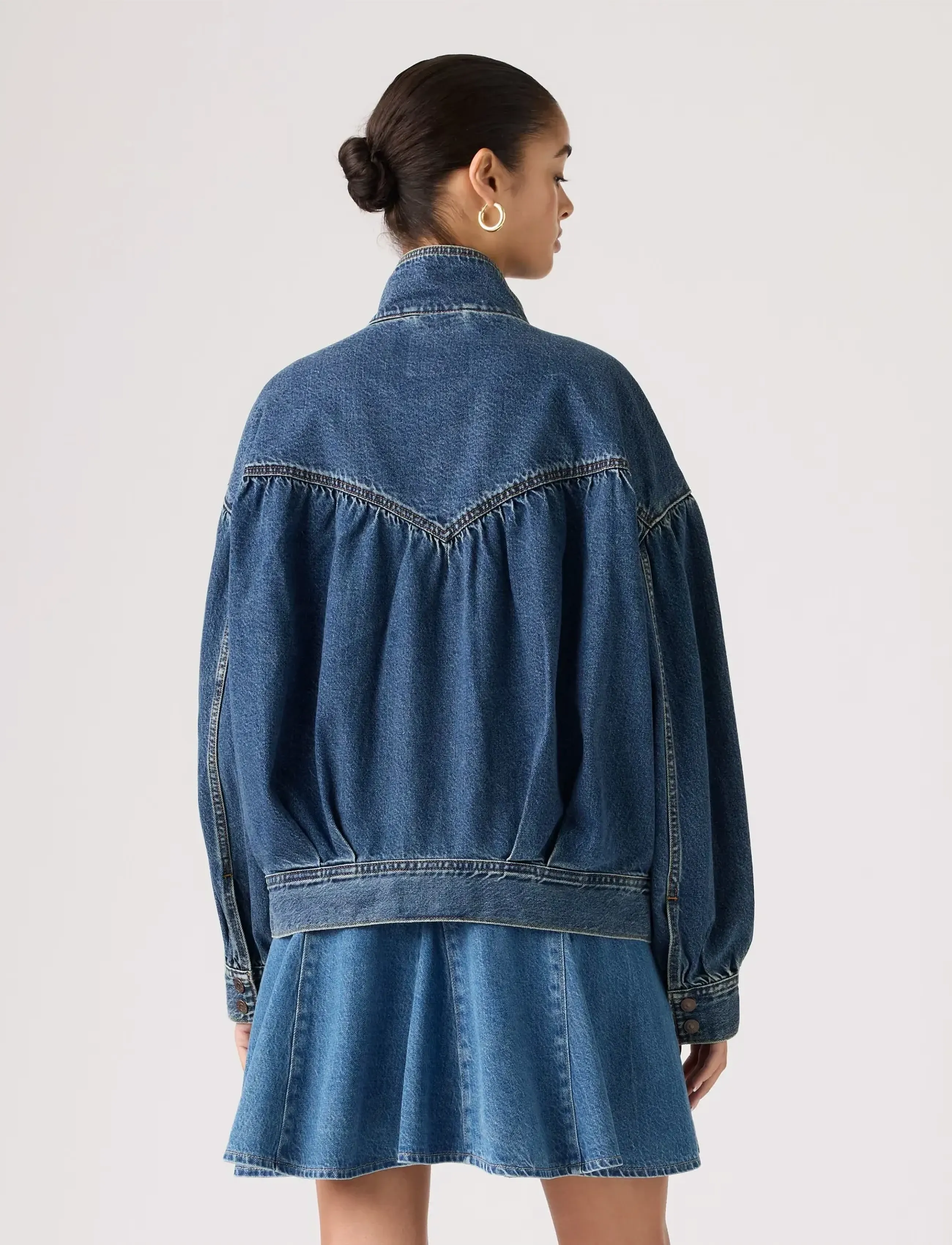 Levi's® - BLOUSON TRUCKER ENCHANTMENT - vestes de printemps - dark indigo - flat finish - 3
