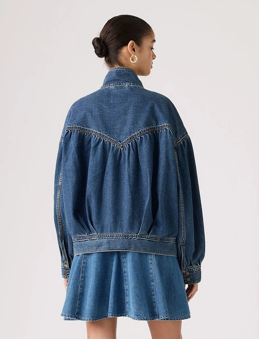 Levi's® - BLOUSON TRUCKER ENCHANTMENT - vestes de printemps - dark indigo - flat finish - 3