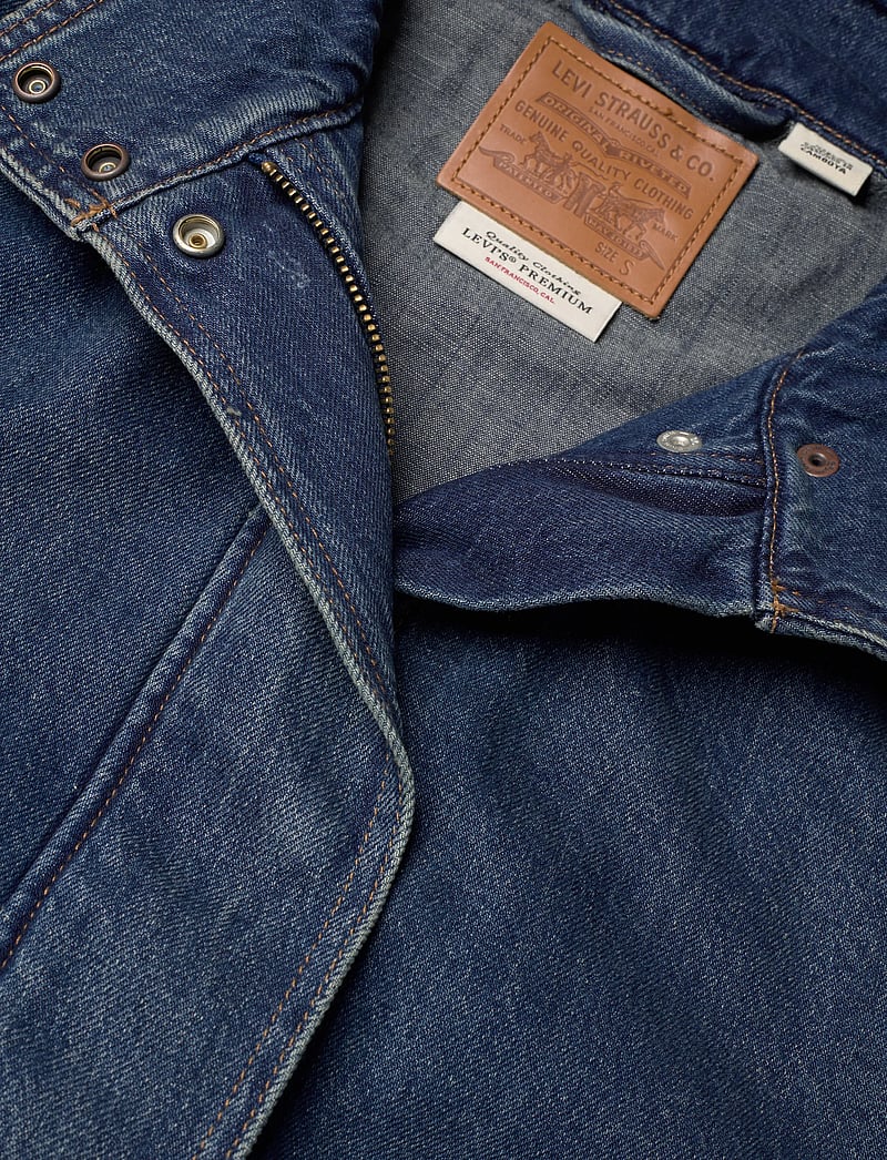 Levi's® - BLOUSON TRUCKER ENCHANTMENT - vårjackor - dark indigo - flat finish - 2