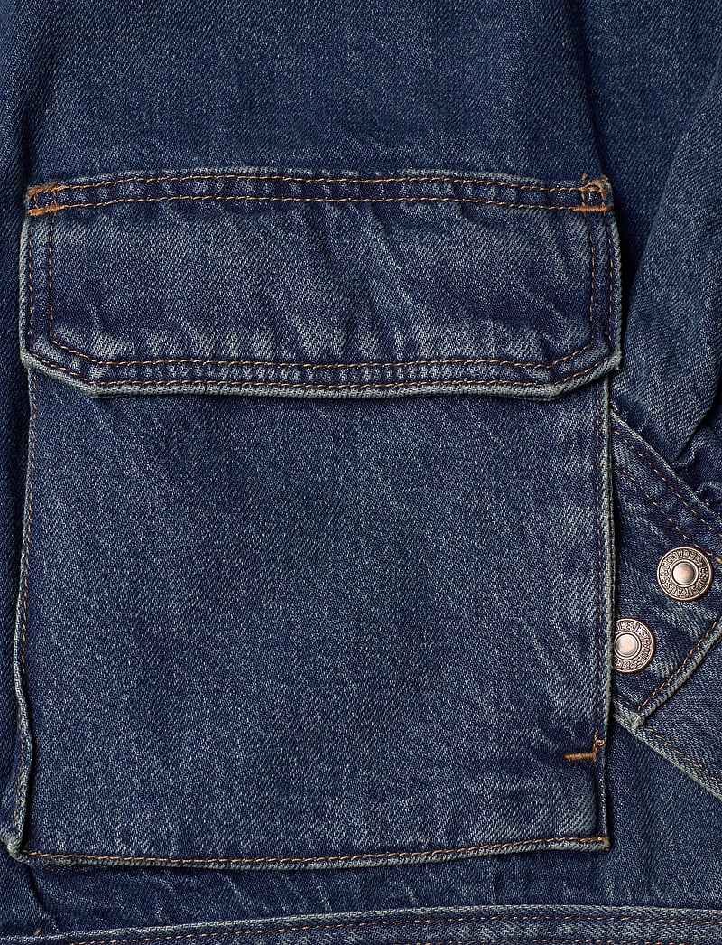 Levi's® - BLOUSON TRUCKER ENCHANTMENT - vårjackor - dark indigo - flat finish - 3