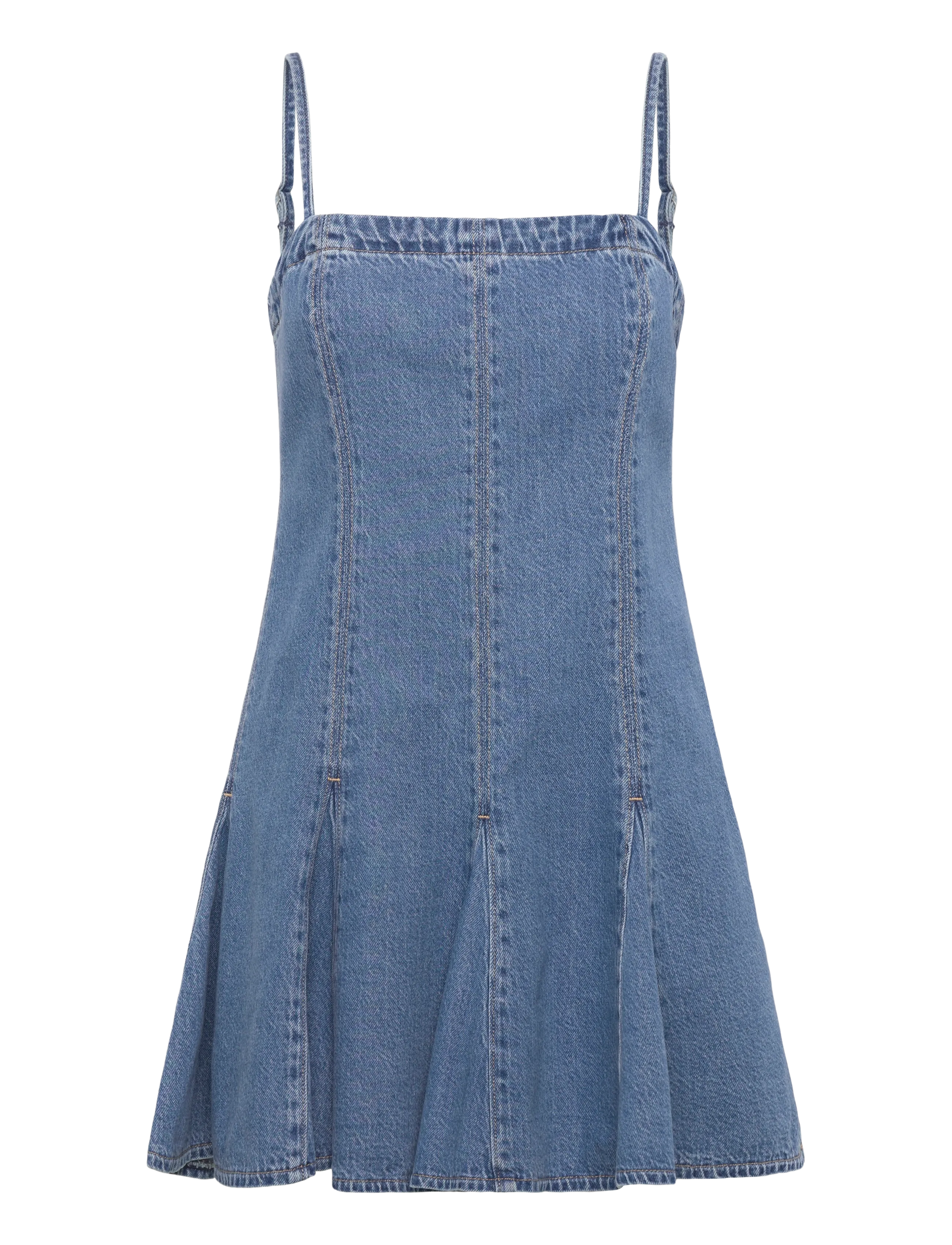 LEVI'S Denim Godet Kleid Godet All Da Blau - XS - Damen