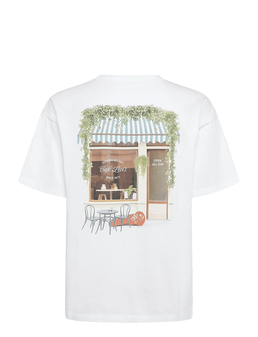 Levi's® - GR VINTAGE TEE CAFE FRONT BRIG - t-shirts - whites - 2