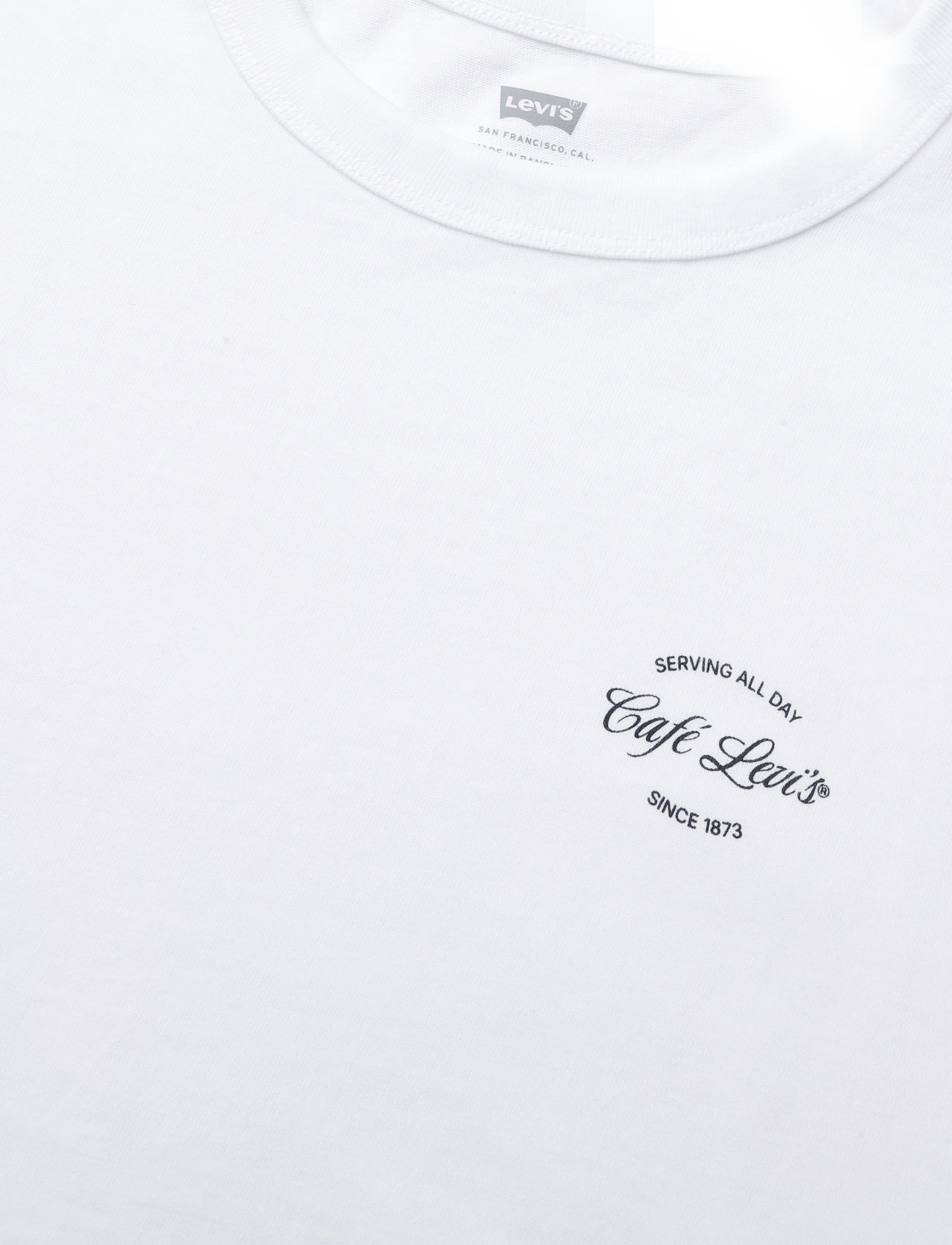 Levi's® - GR VINTAGE TEE CAFE FRONT BRIG - whites - 2