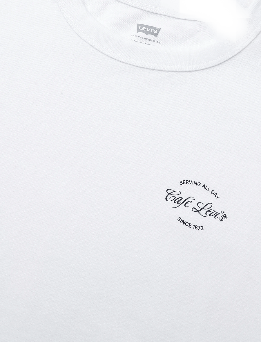 Levi's® - GR VINTAGE TEE CAFE FRONT BRIG - t-shirts - whites - 5