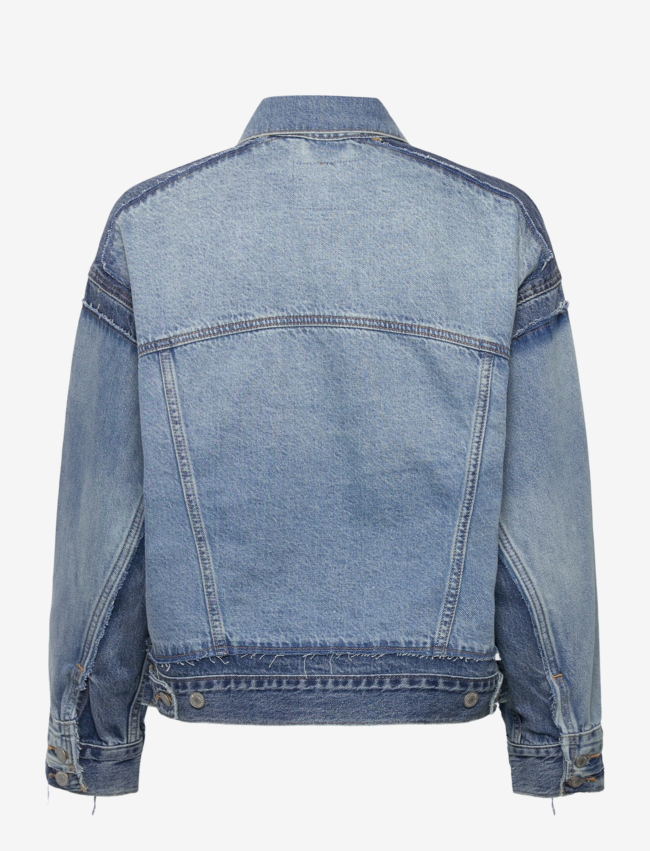 Levi's® - DECON 90S TRUCKER UPON REFLECT - jeansjackor - med indigo - worn in - 1
