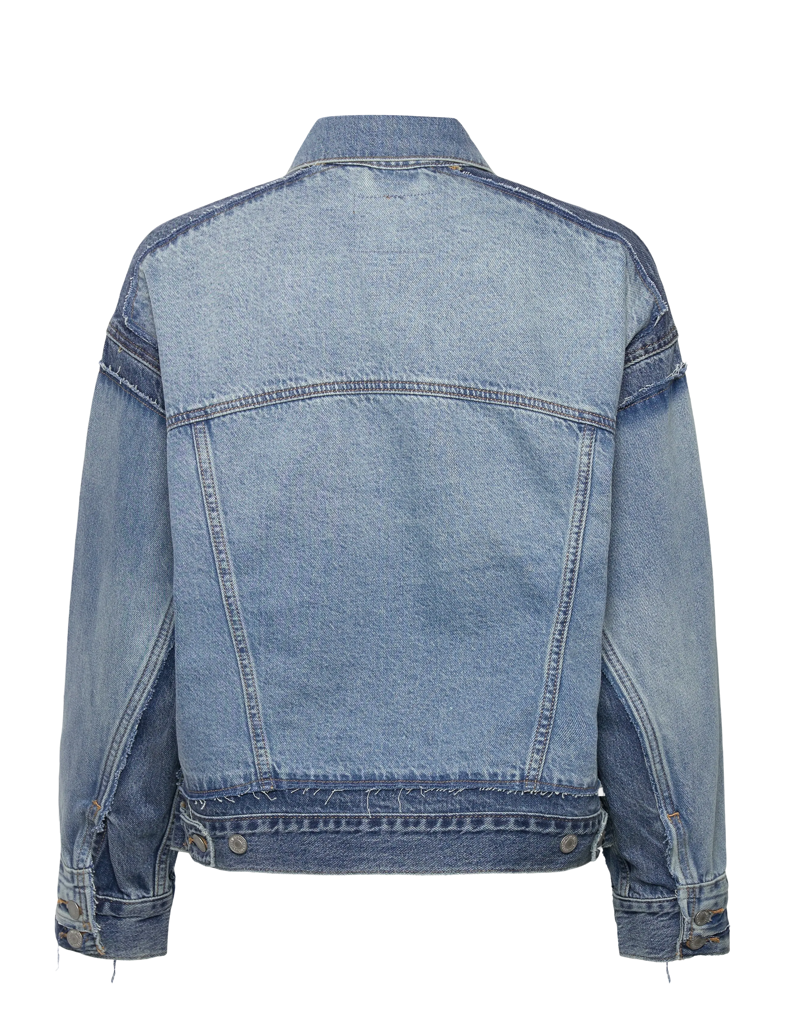 Levi's® - DECON 90S TRUCKER UPON REFLECT - spring jackets - med indigo - worn in - 2
