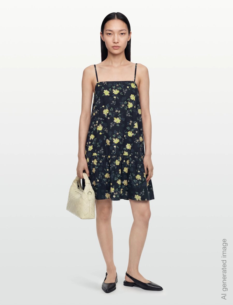 Levi's® - ADIRA SL MINI DRESS SHEILA FLO - short dresses - multi-color - 0