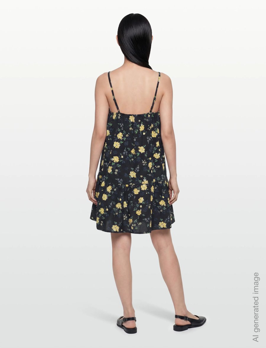 Levi's® - ADIRA SL MINI DRESS SHEILA FLO - short dresses - multi-color - 4