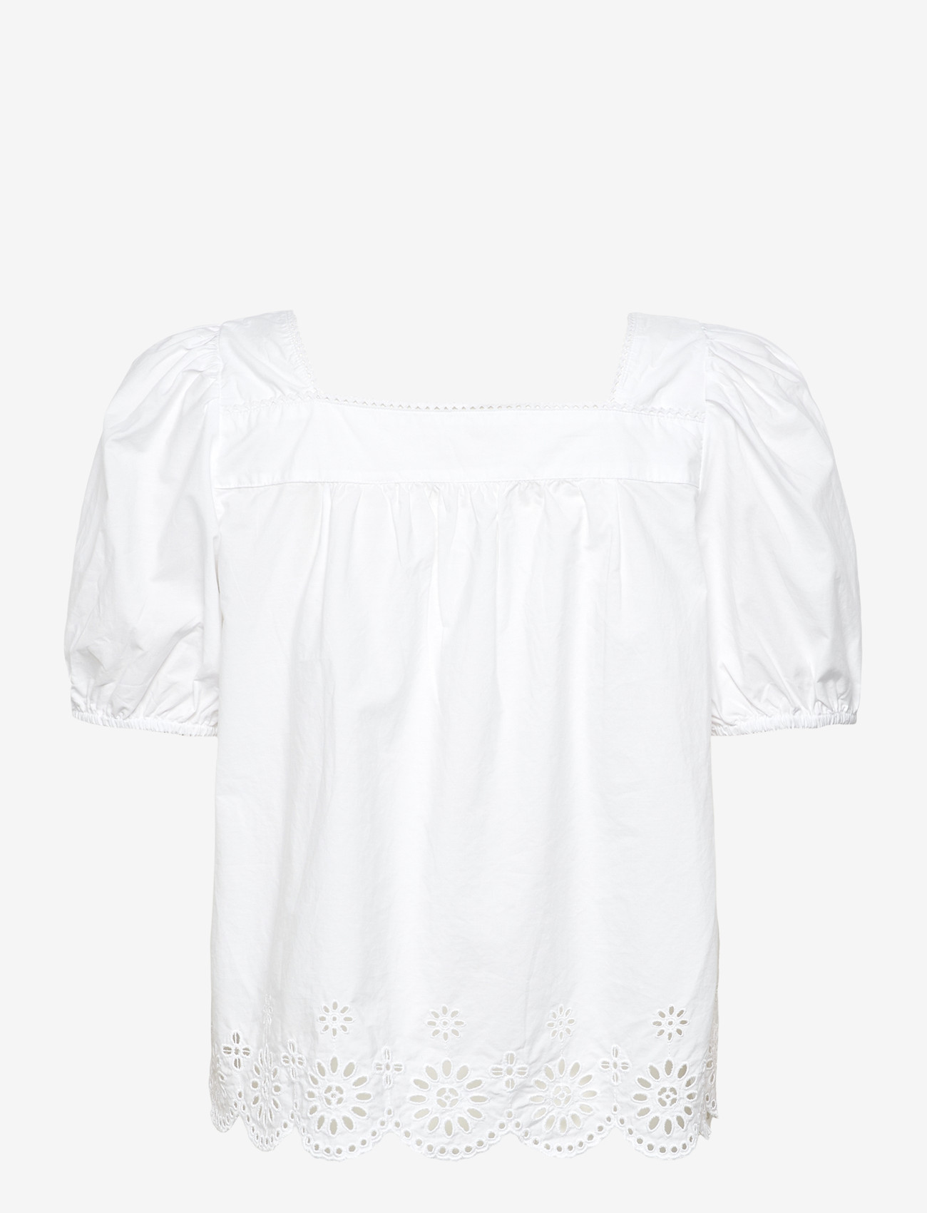 Levi's® - DARLING SS CUTWORK BLOUSE BRIG - lühikeste varrukatega pluusid - whites - 2