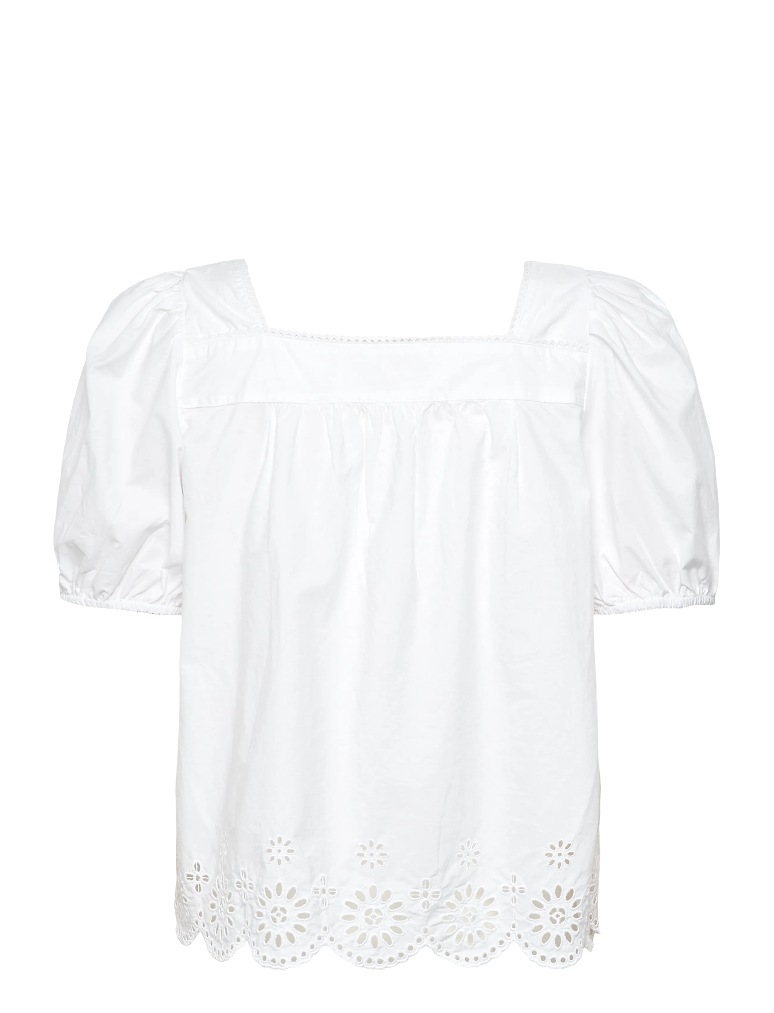 Levi's® - DARLING SS CUTWORK BLOUSE BRIG - kurzämlige blusen - whites - 2