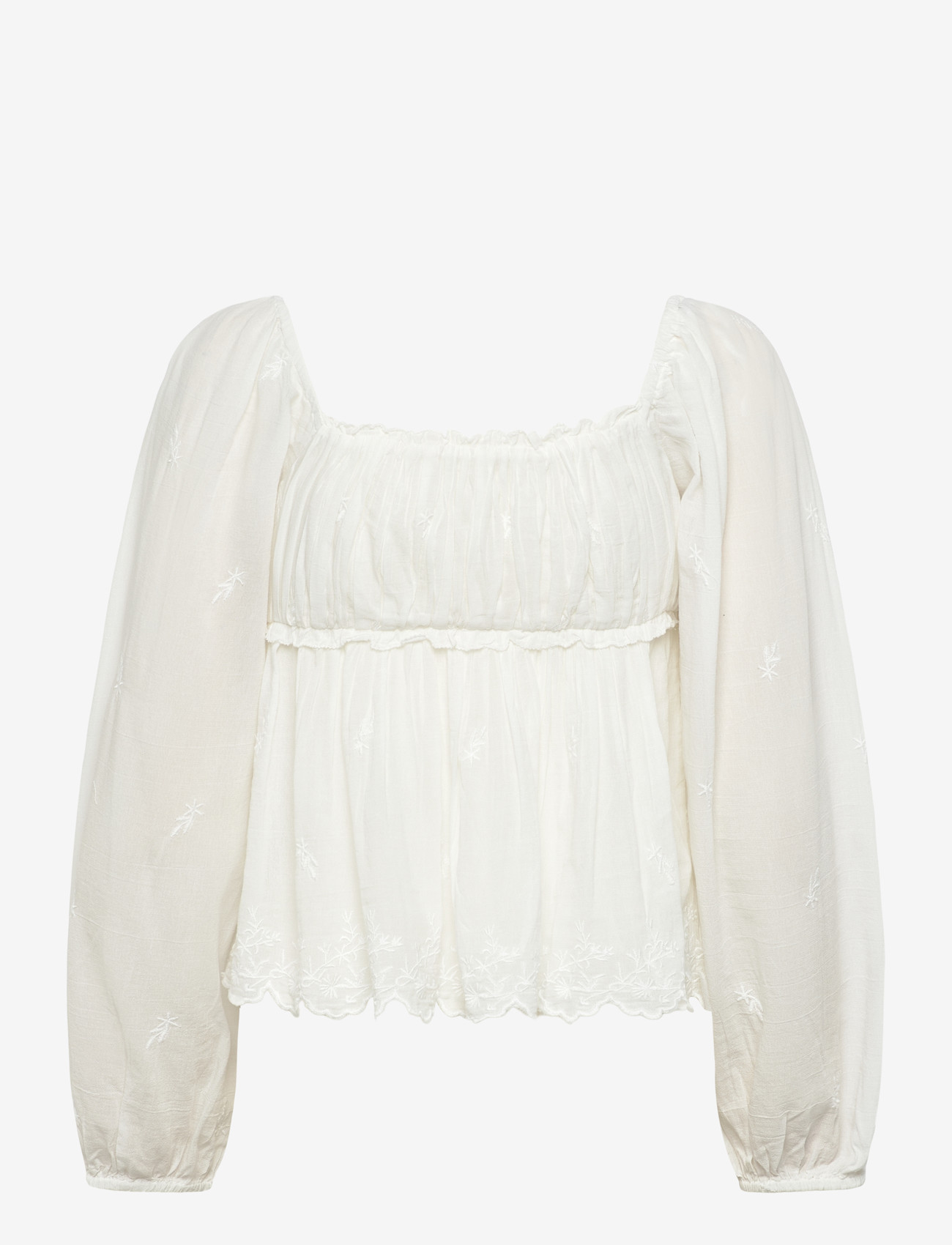 Levi's® - OTTIE LS BOHO BLOUSE EGRET - langærmede bluser - whites - 2