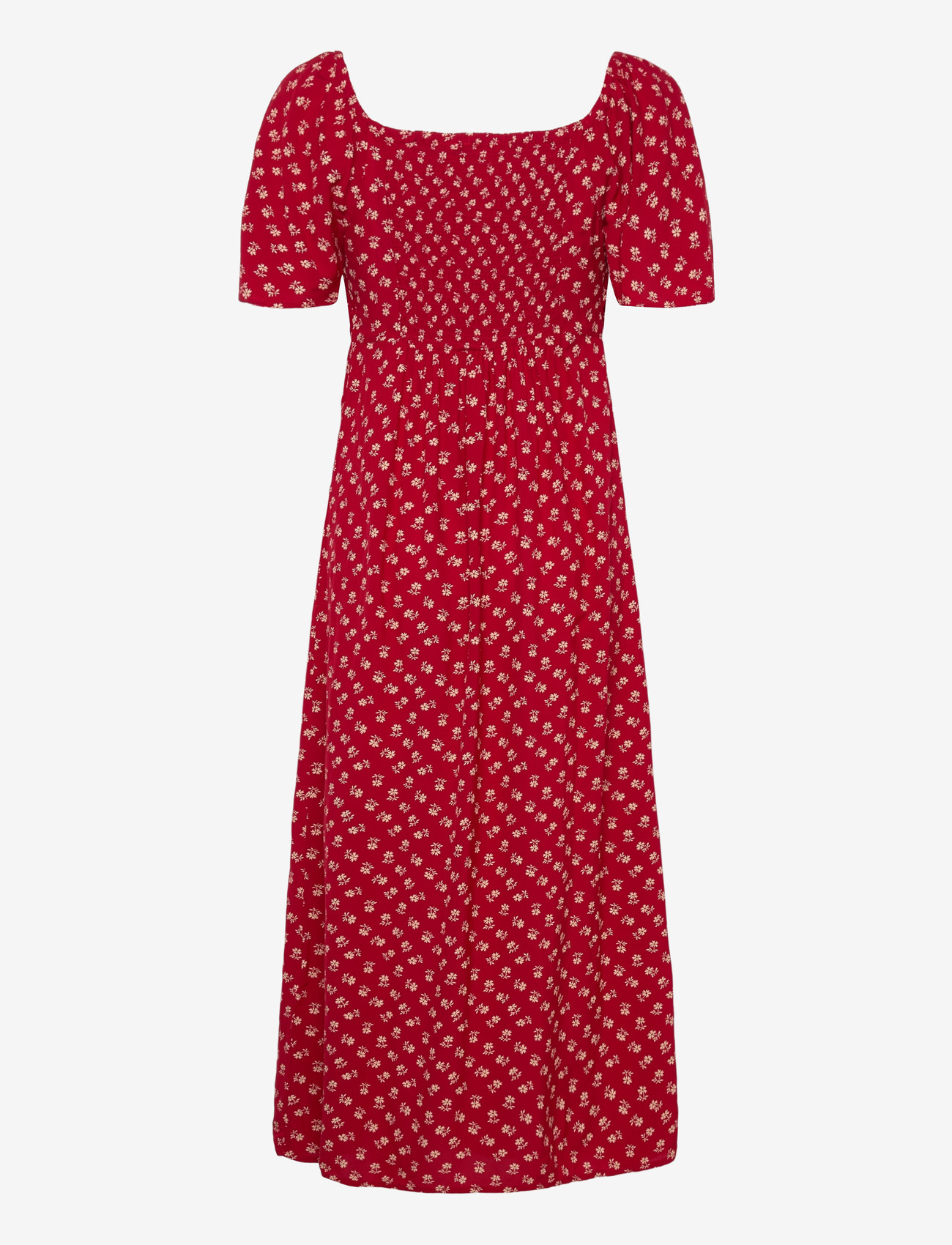 Levi's® - AMARA COLUMN FLUTTER SLV MIDI - midi kjoler - reds - 2