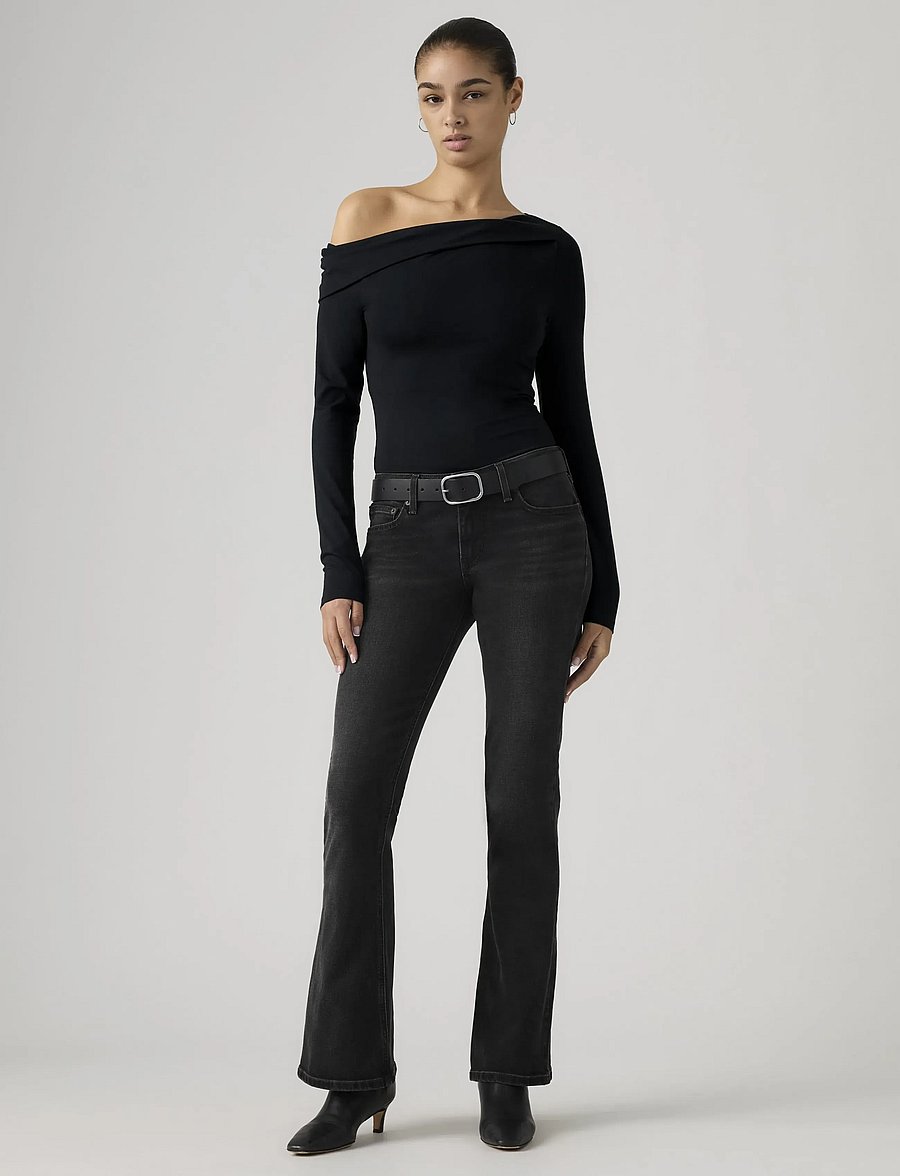 Levi's® - LOW SLIM BOOT RODEO PRINCESS - bootcut-jeans - blacks - 0