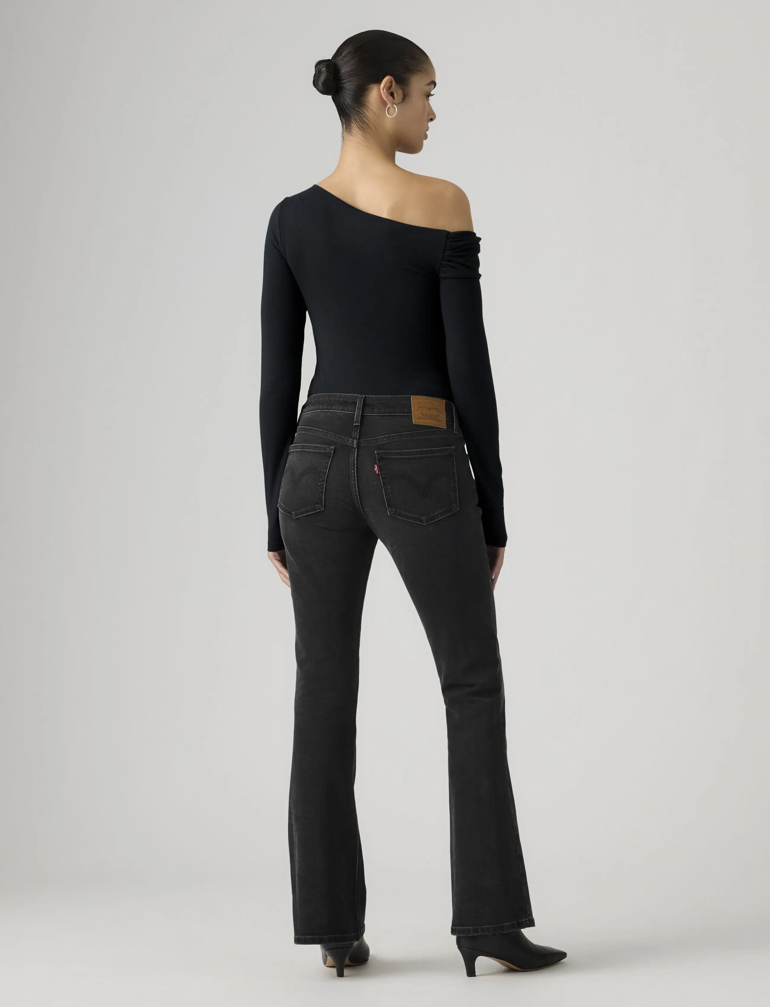 Levi's® - LOW SLIM BOOT RODEO PRINCESS - bootcut jeans - blacks - 4