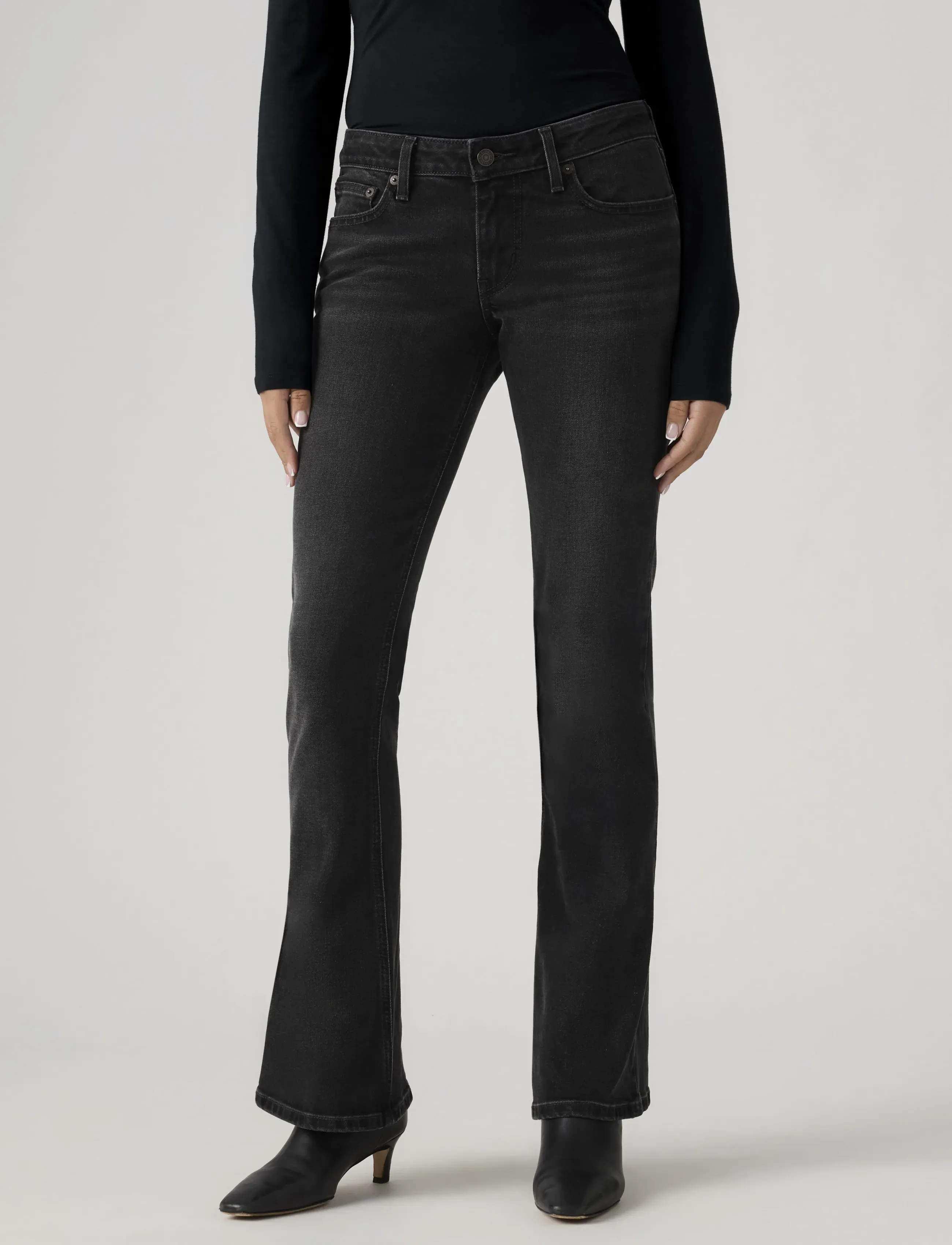 Levi's® - LOW SLIM BOOT RODEO PRINCESS - bootcut jeans - blacks - 5
