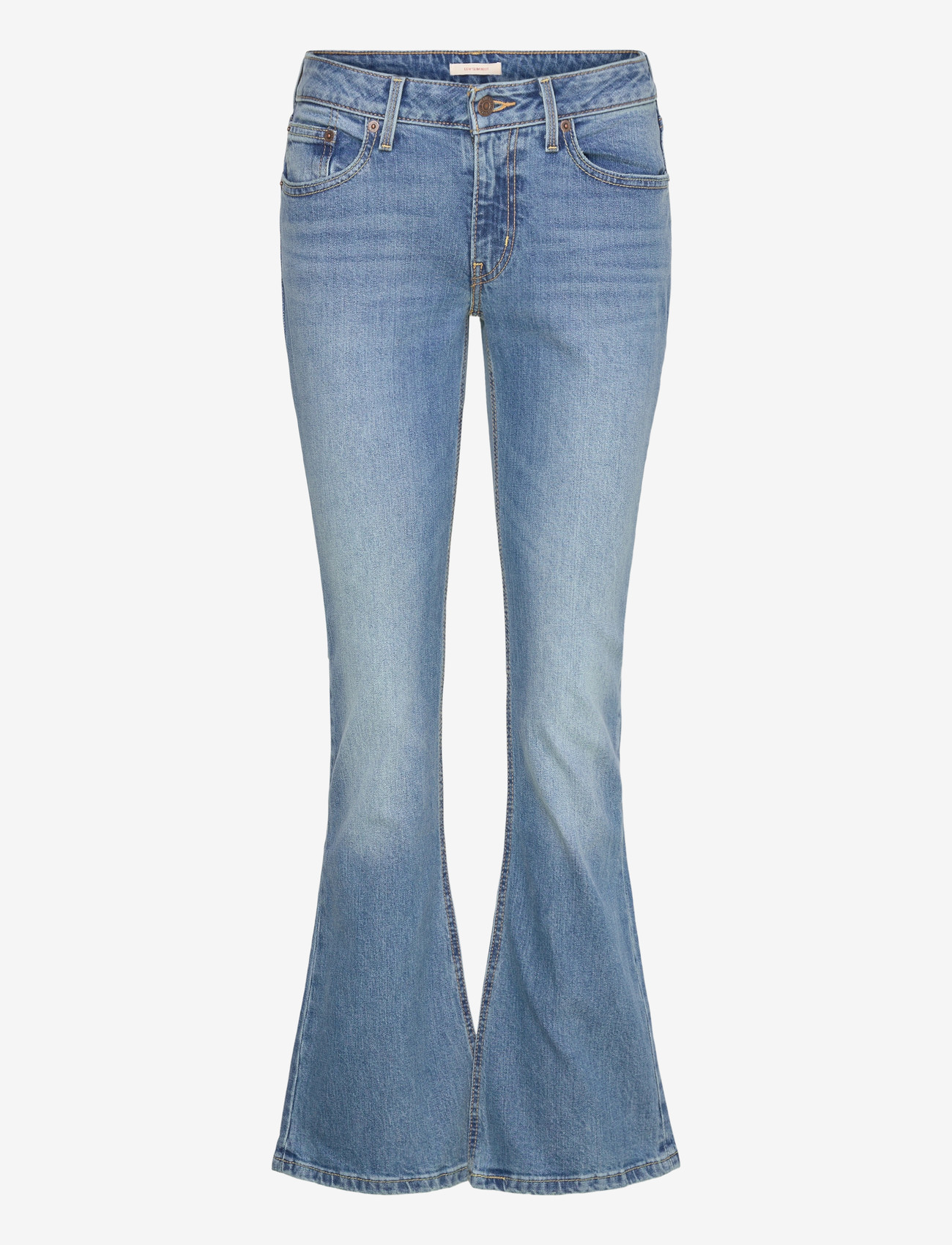 Levi's® - LOW SLIM BOOT KICK START - bootcut jeans - med indigo - worn in - 0