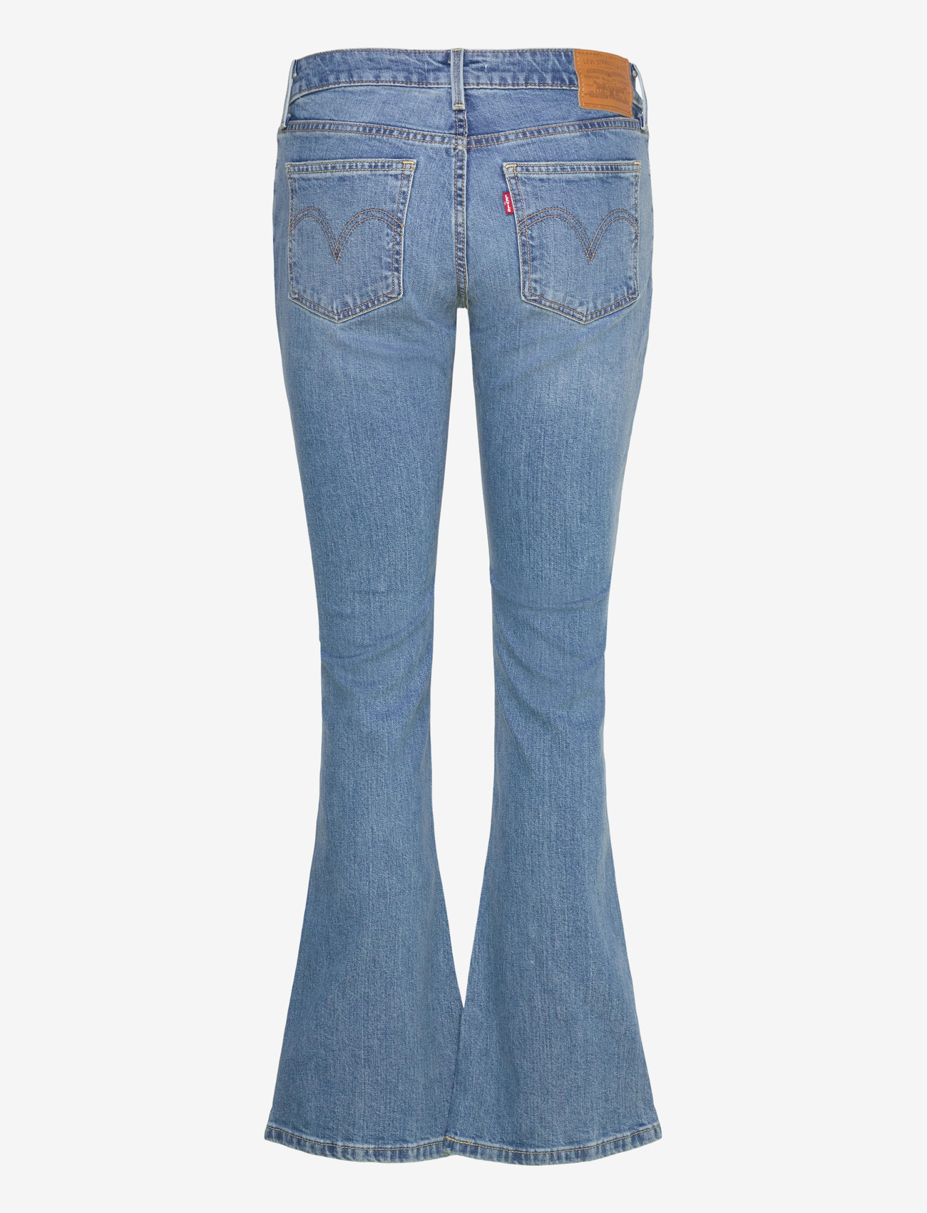 Levi's® - LOW SLIM BOOT KICK START - bootcut jeans - med indigo - worn in - 1