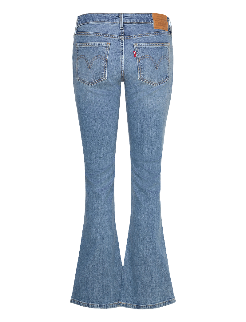 Levi's® - LOW SLIM BOOT KICK START - bootcut jeans - med indigo - worn in - 1