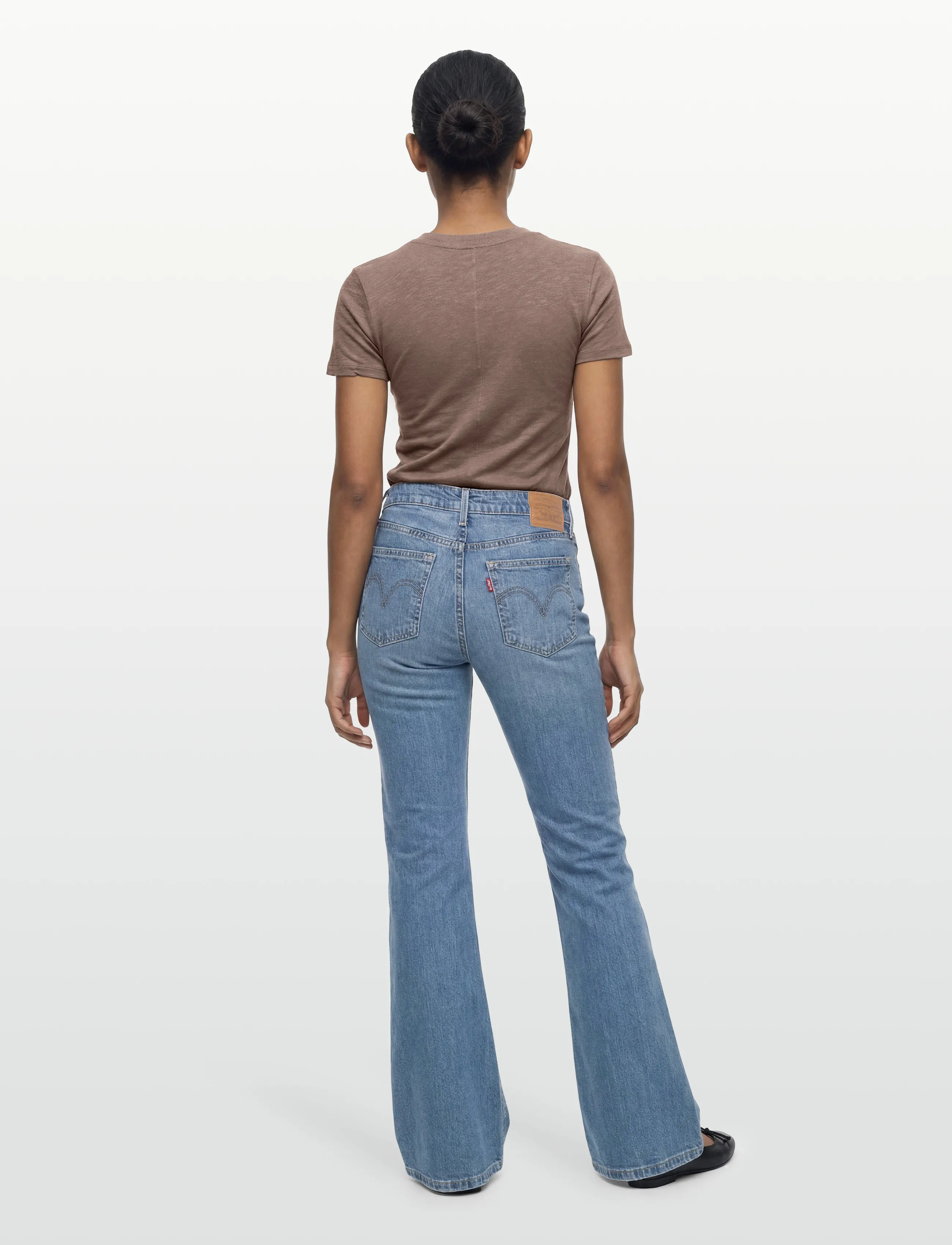 Levi's® - LOW SLIM BOOT KICK START - bootcut jeans - med indigo - worn in - 4