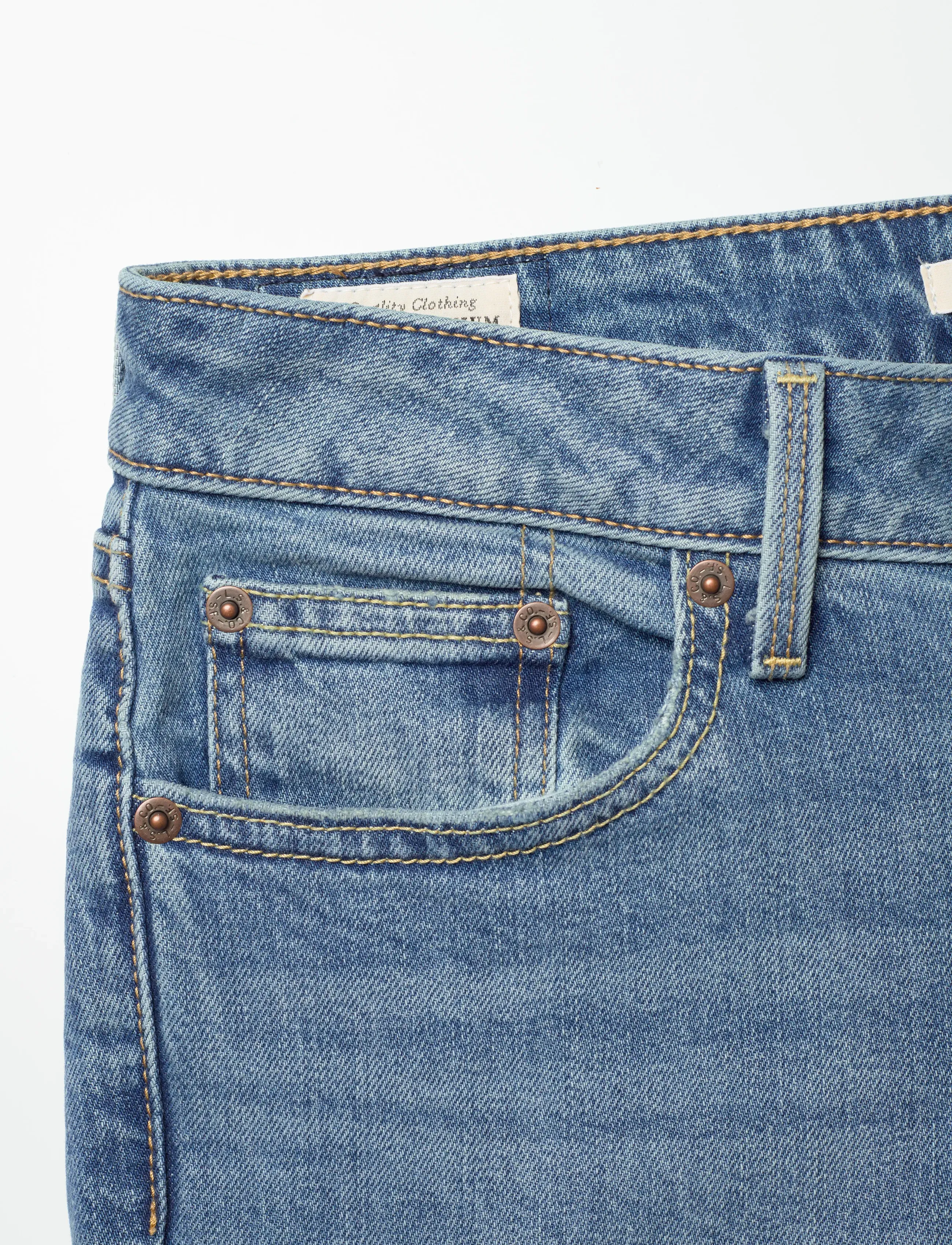 Levi's® - LOW SLIM BOOT KICK START - bootcut jeans - med indigo - worn in - 5