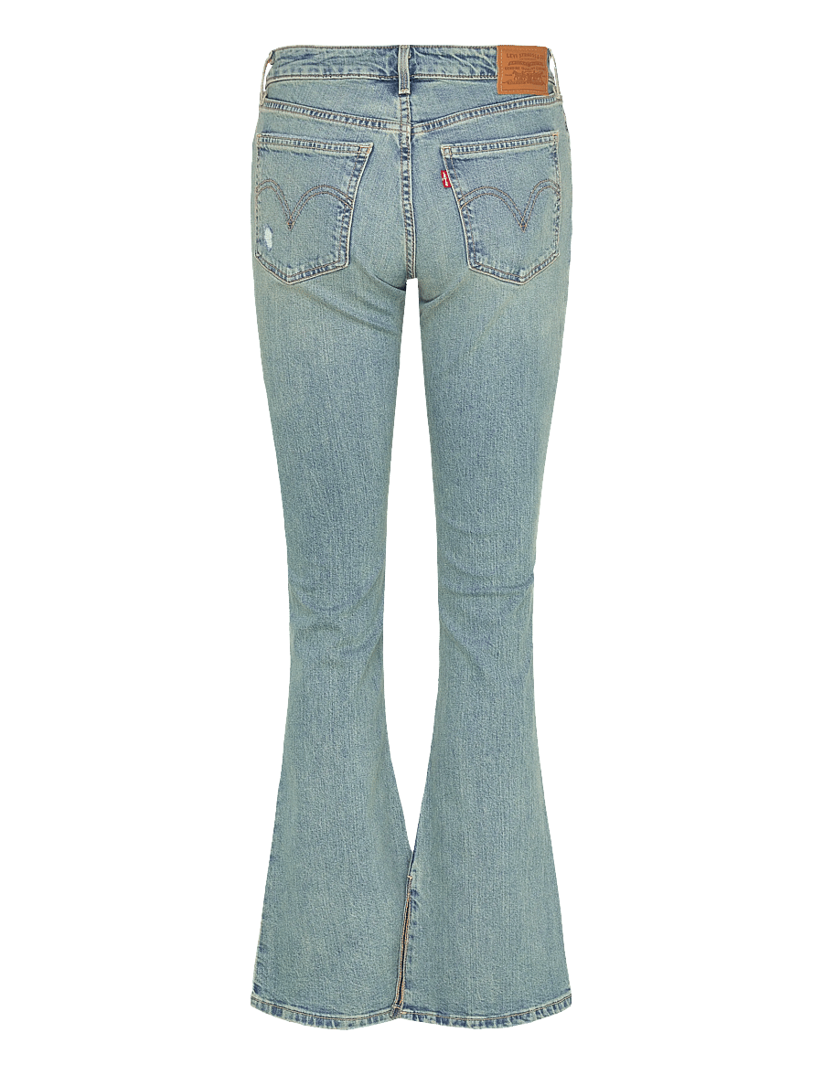 Levi's® - LOW SLIM BOOT TINTED MEMORIES - schlaghosen - light indigo - worn in - 2