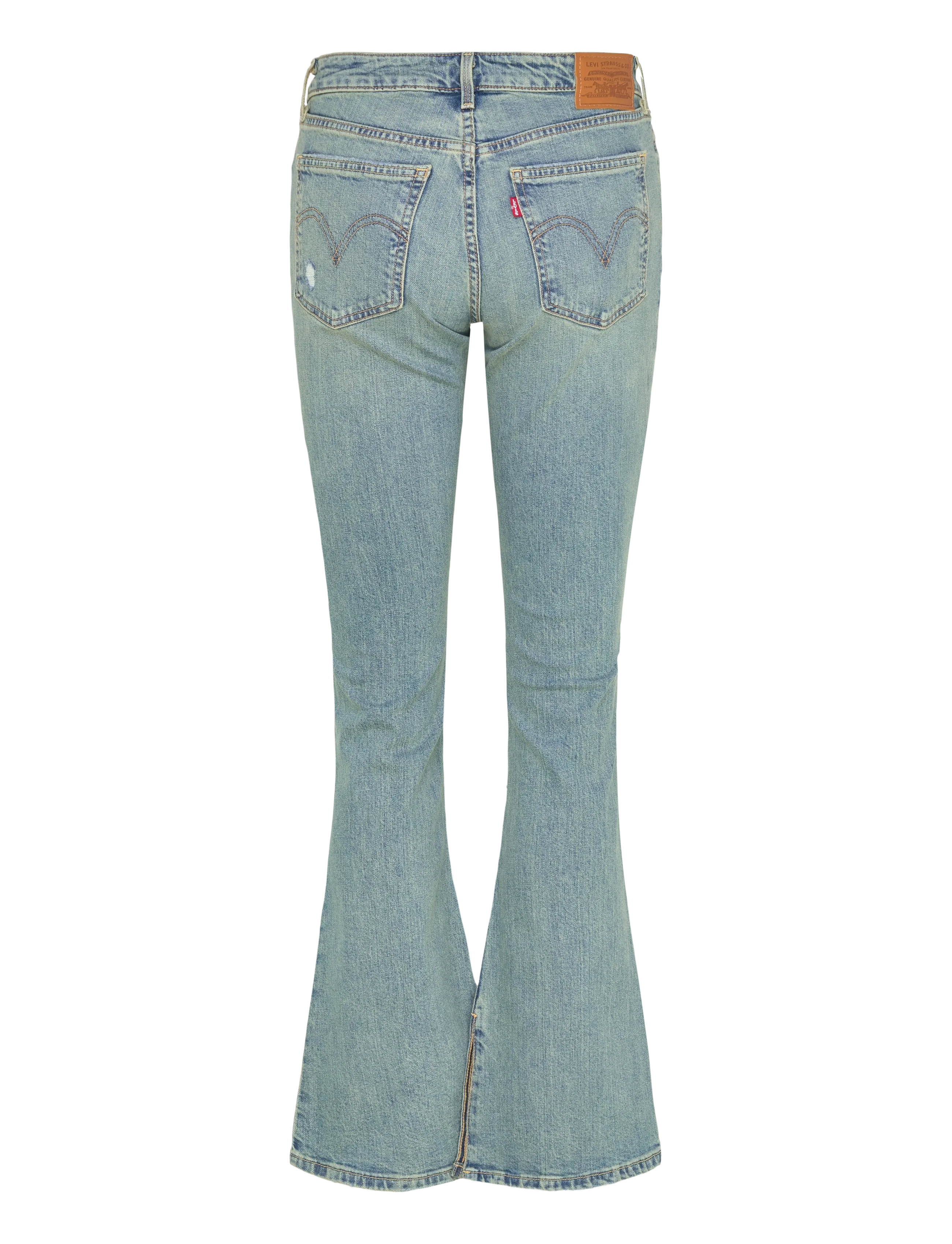 Levi's® - LOW SLIM BOOT TINTED MEMORIES - jeans évasés - light indigo - worn in - 2