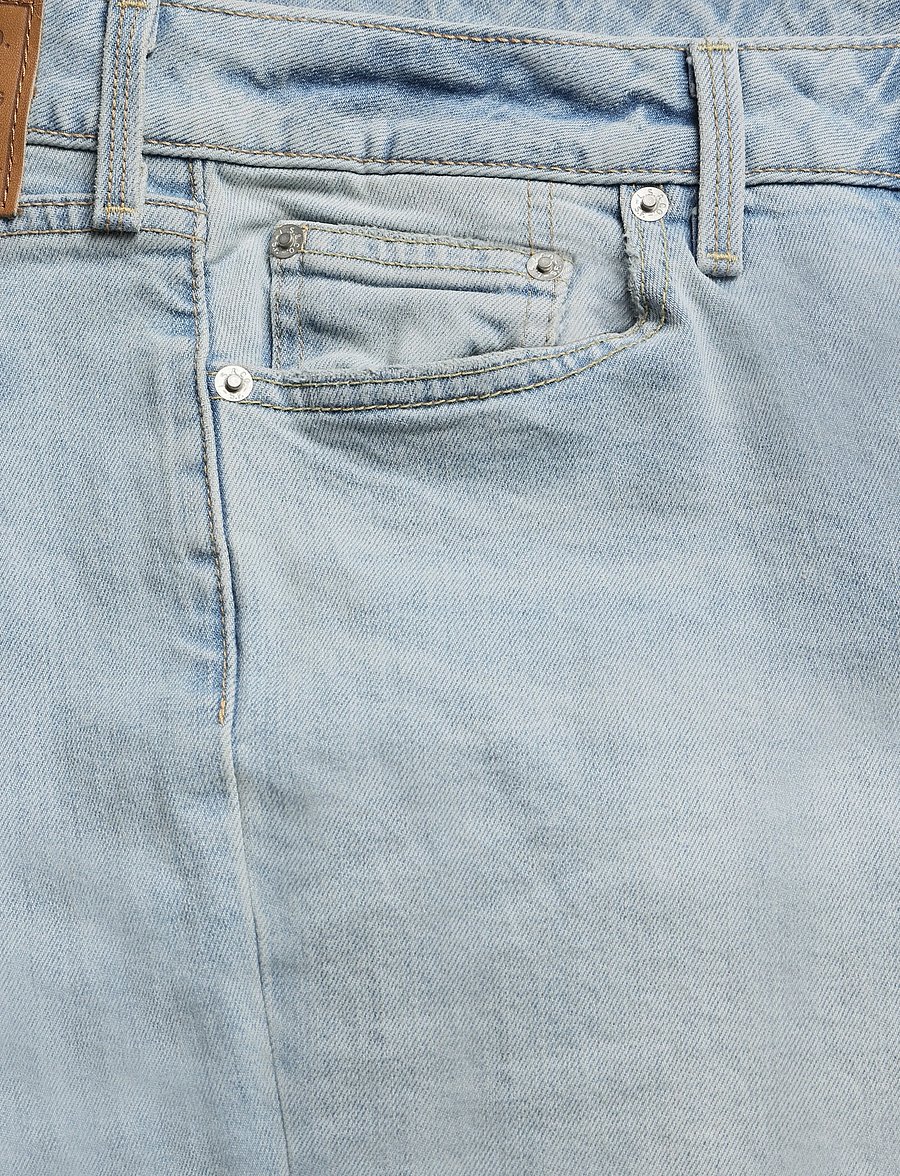 Levi's® - LOW SLIM BOOT BLUE SHUTTLE - bootcut jeans - light indigo - worn in - 2
