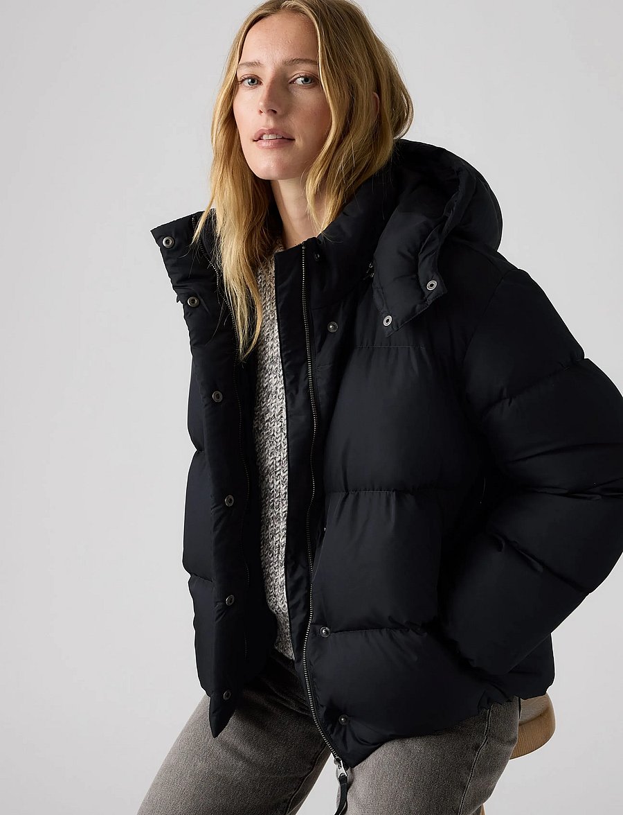 Levi's® - TATE BUBBLE PUFFER ANTHRACITE - vinterjakker - blacks - 0