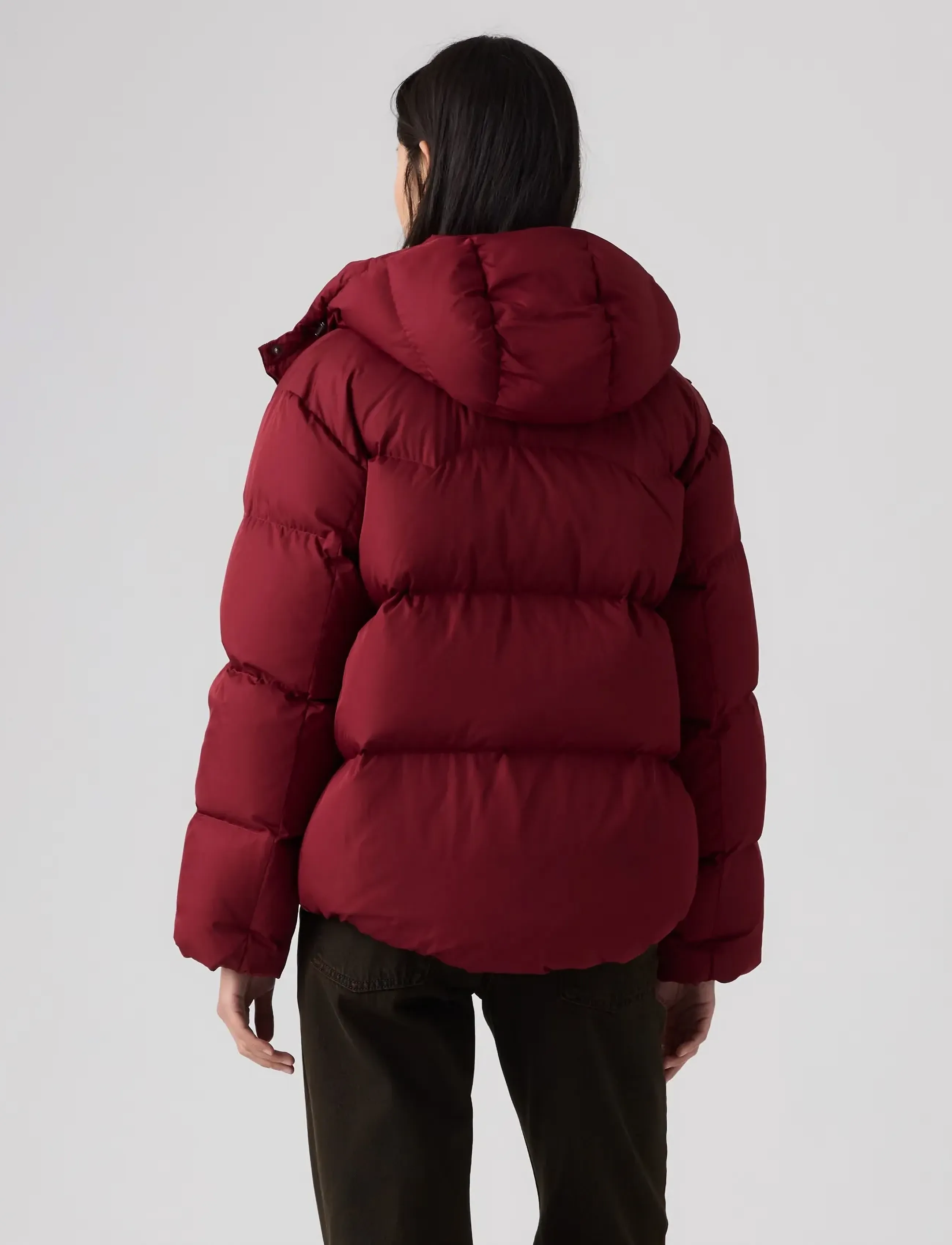 Levi's® - TATE BUBBLE PUFFER WARM CABERN - reds - 4