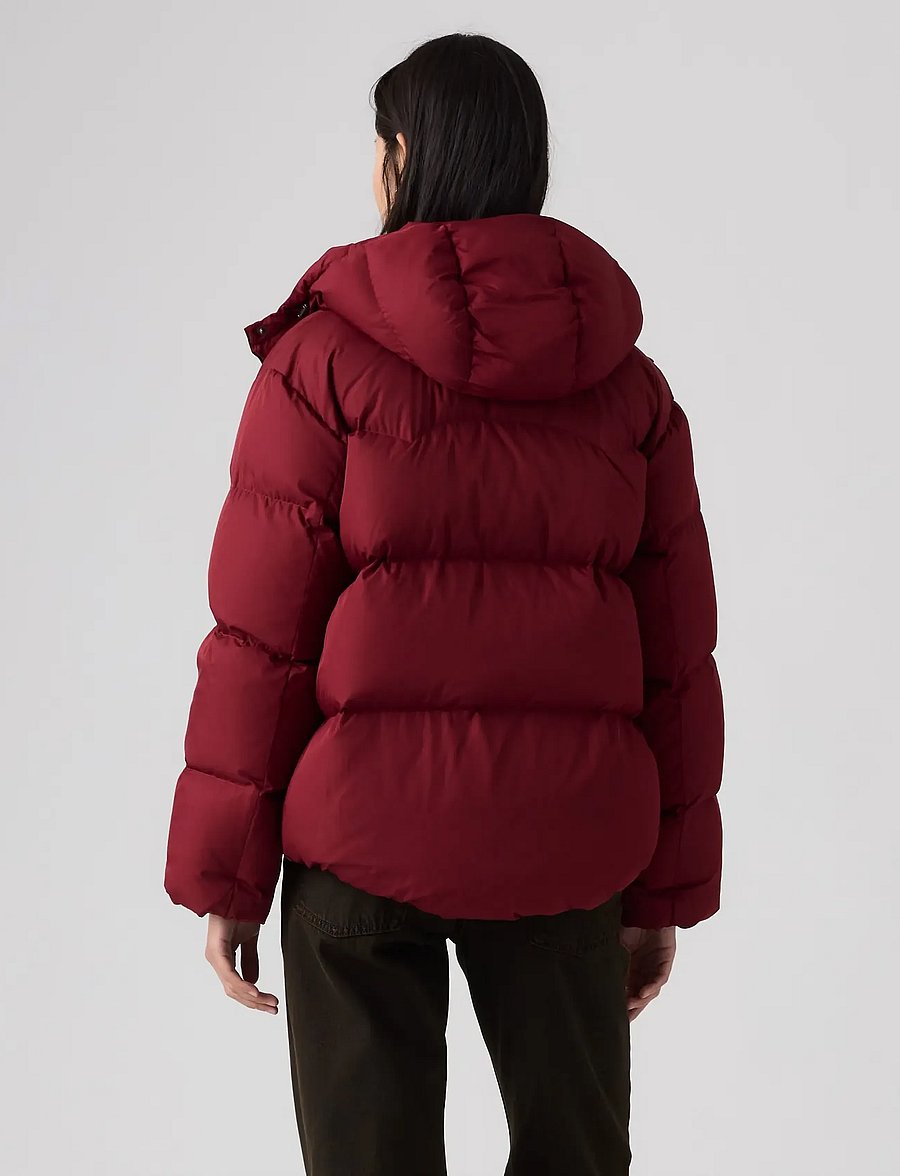 Levi's® - TATE BUBBLE PUFFER WARM CABERN - vinterjackor - reds - 4