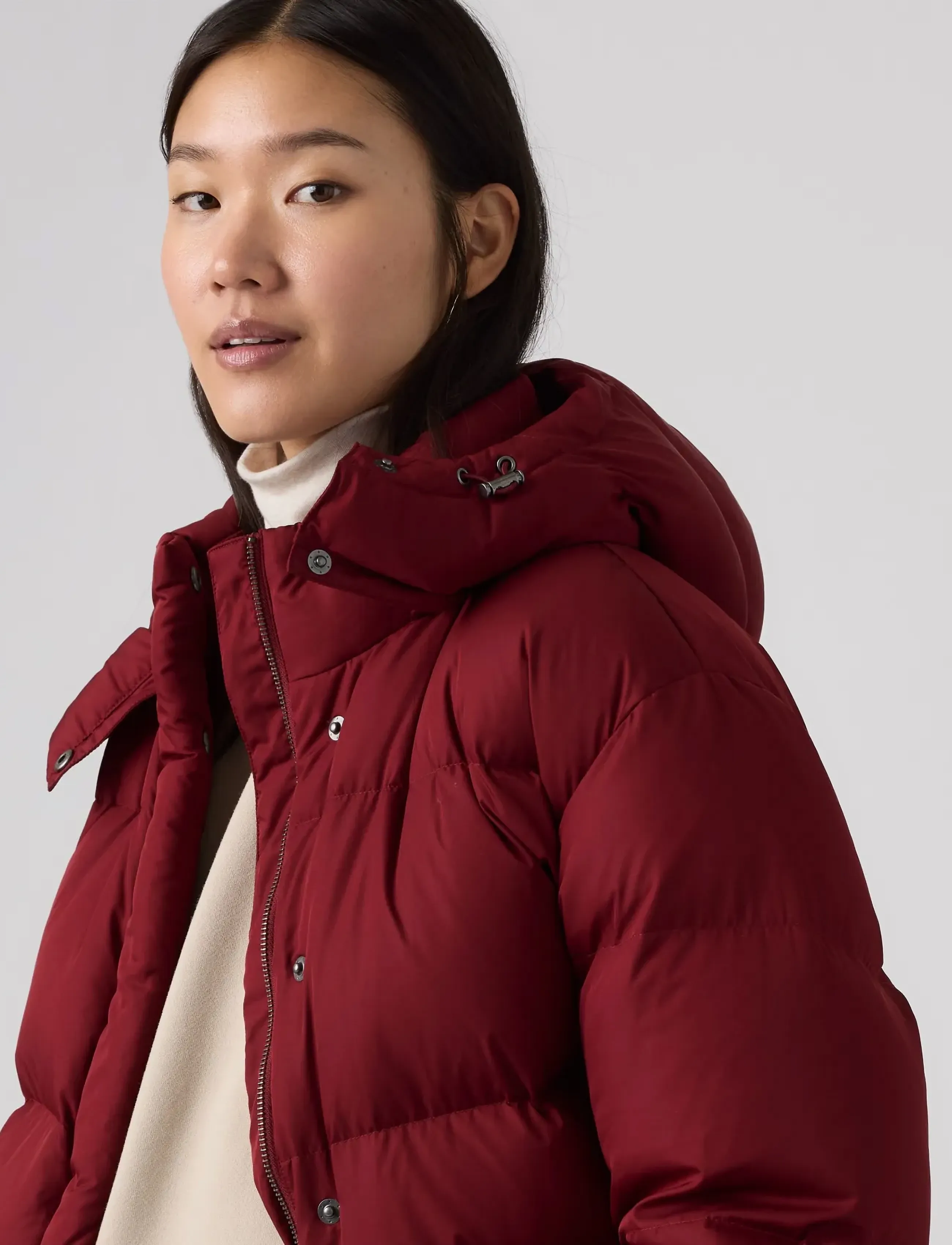 LEVIS ® Tate Bubble Puffer Warm Cabern jackor dam – bild 4