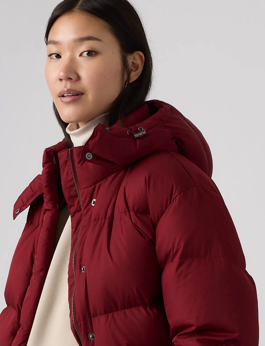 Levi's® - TATE BUBBLE PUFFER WARM CABERN - vinterjackor - reds - 5
