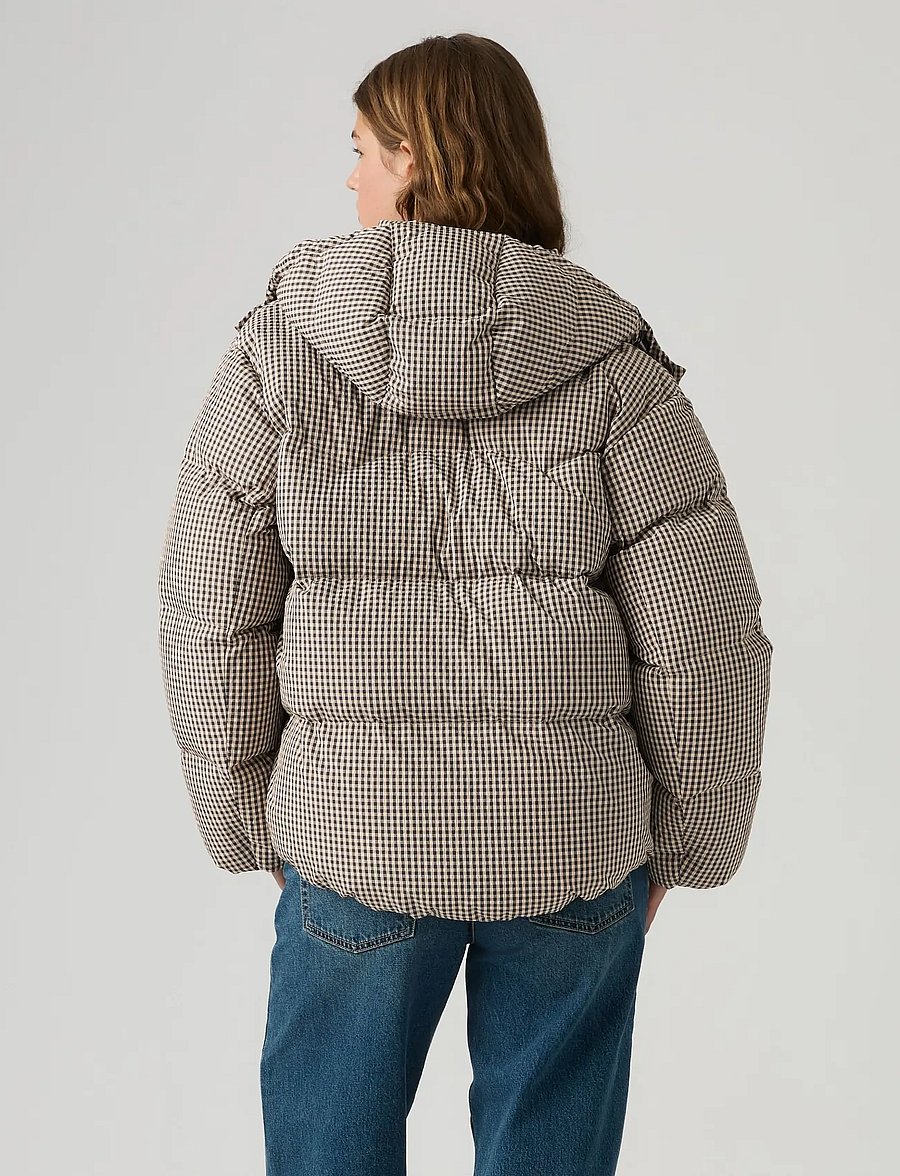Levi's® - TATE BUBBLE PUFFER YOLI GINGHA - talvejoped - multi-color - 4
