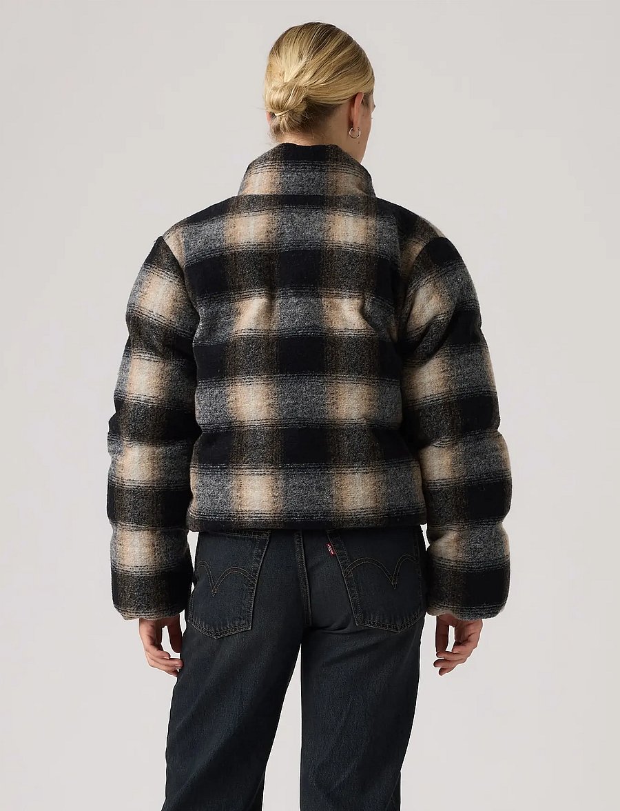 Levi's® - BRYNN CROP PUFFER NOVELTY TESS - teksatagid - browns1 - 4