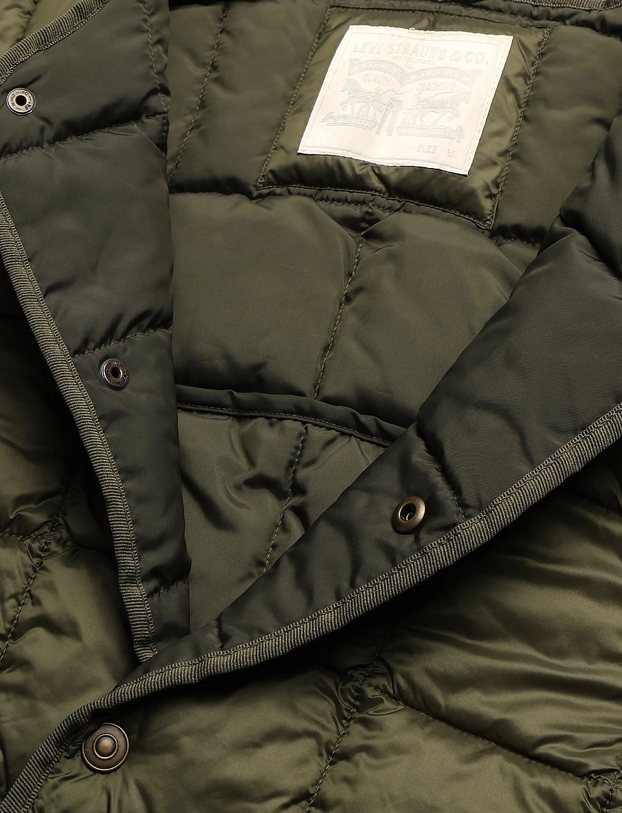 Levi's® - POPPY QUILTED PUFFER OLIVE NIG - vinterjakker - greens - 2