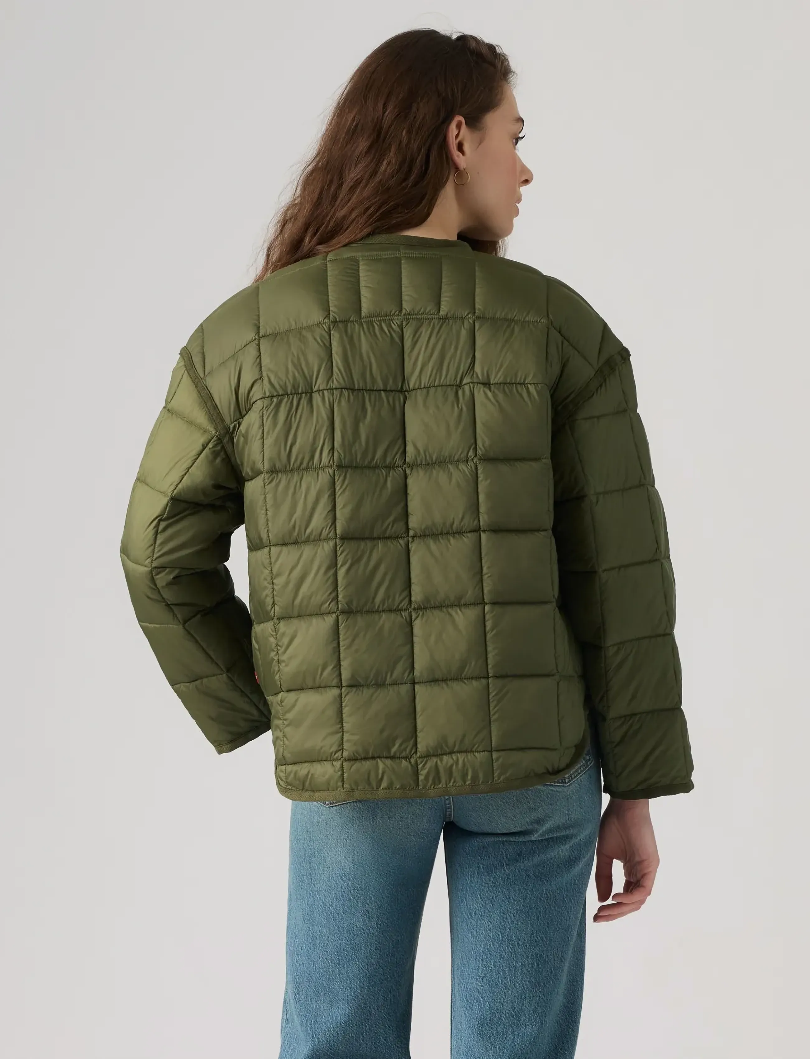 Levi's® - POPPY QUILTED PUFFER OLIVE NIG - vinterjakker - greenso - 5