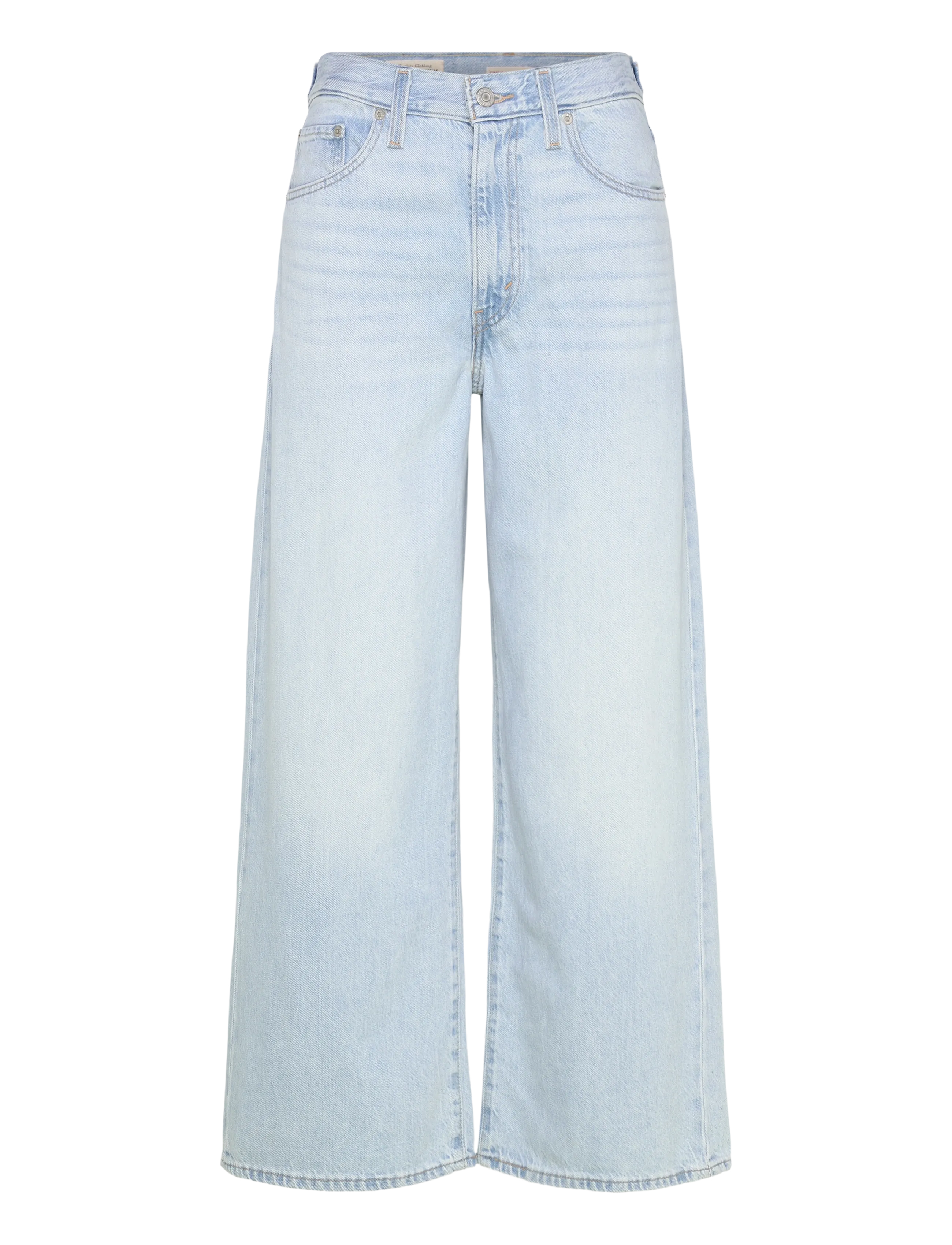 Levi's® CINCH WIDE LEG NIGHTLY ROUTINE - Riided - MED INDIGO - WORN IN / blue