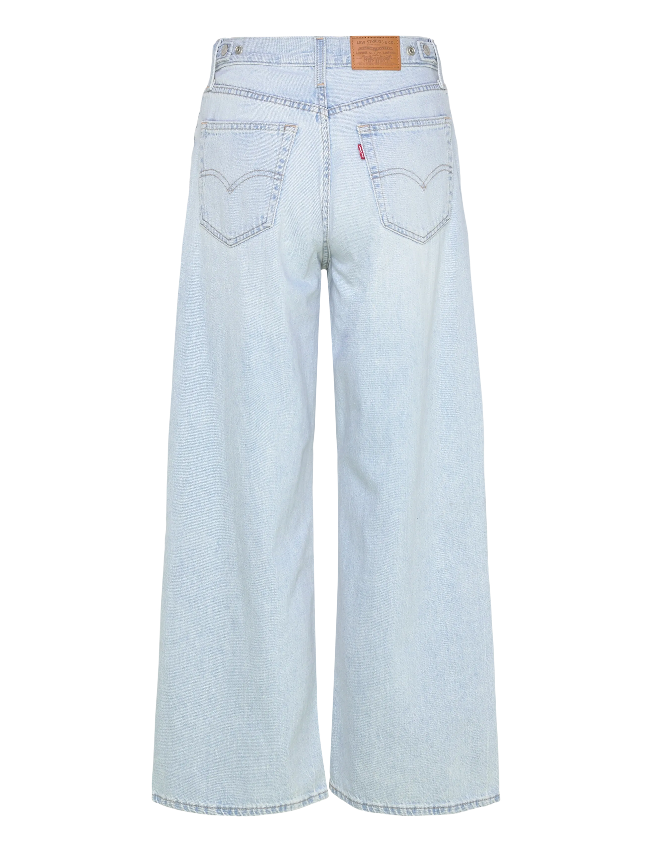Levi's® - CINCH WIDE LEG NIGHTLY ROUTINE - laia säärega teksad - med indigo - worn in - 2
