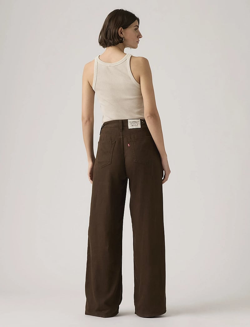 Levi's® - CINCH WIDE LEG HOT FUDGE - laia säärega teksad - browns - 5