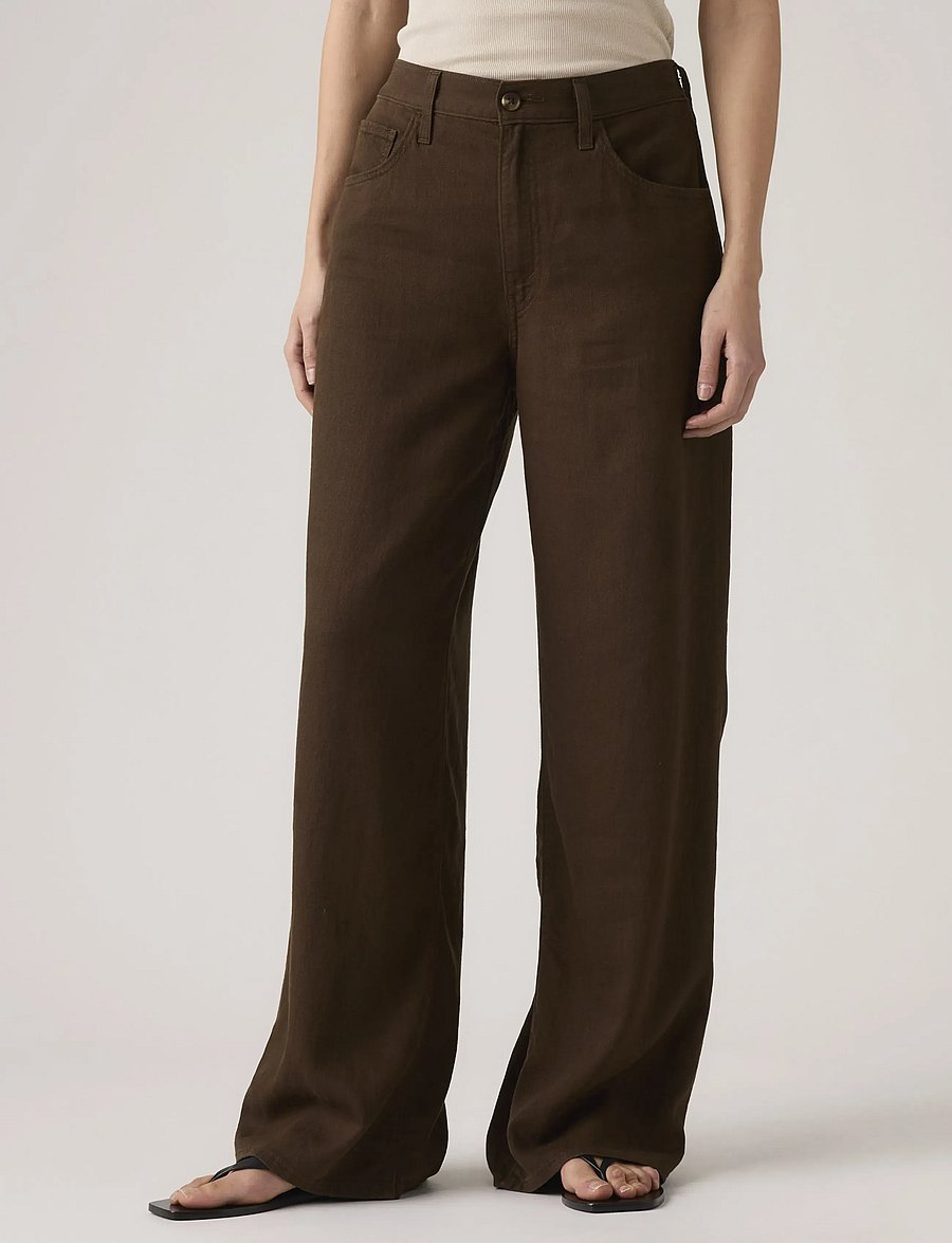 Levi's® - CINCH WIDE LEG HOT FUDGE - vida jeans - browns - 4