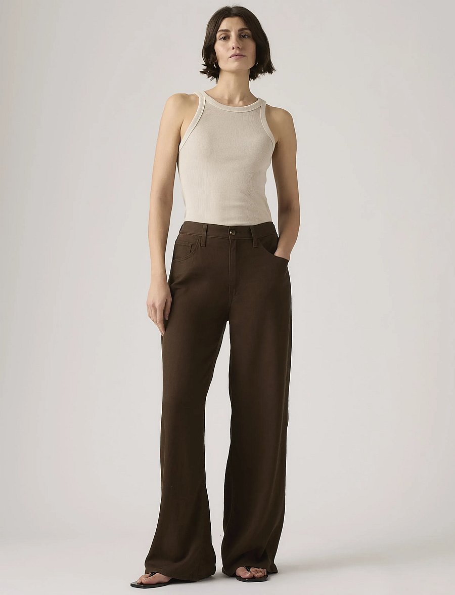Levi's® - CINCH WIDE LEG HOT FUDGE - vida jeans - browns - 5