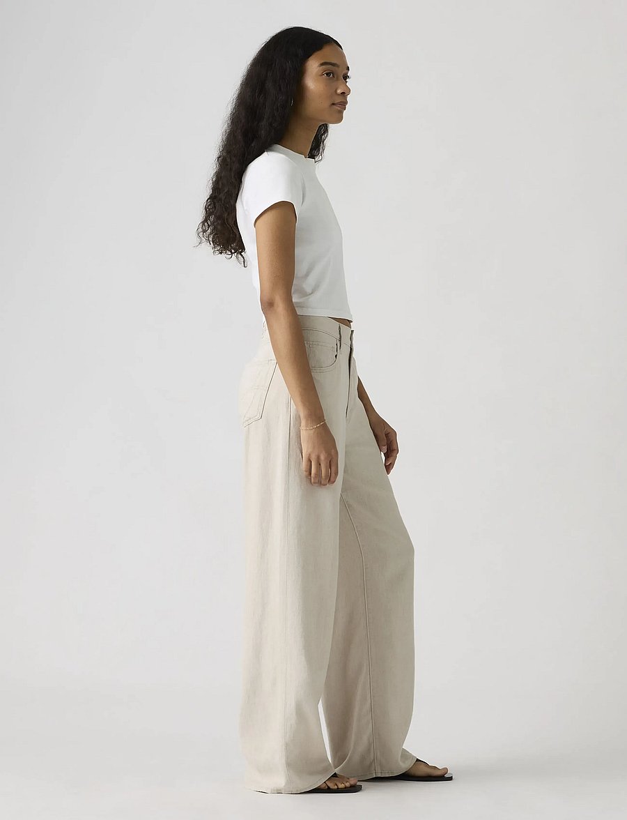 Levi's® - CINCH WIDE LEG CRYSTAL GRAY - brede jeans - greys - 3