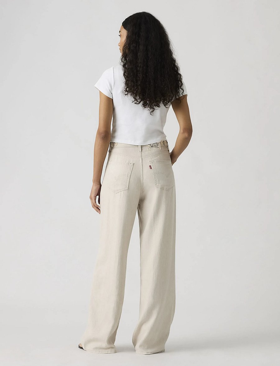 Levi's® - CINCH WIDE LEG CRYSTAL GRAY - brede jeans - greys - 4