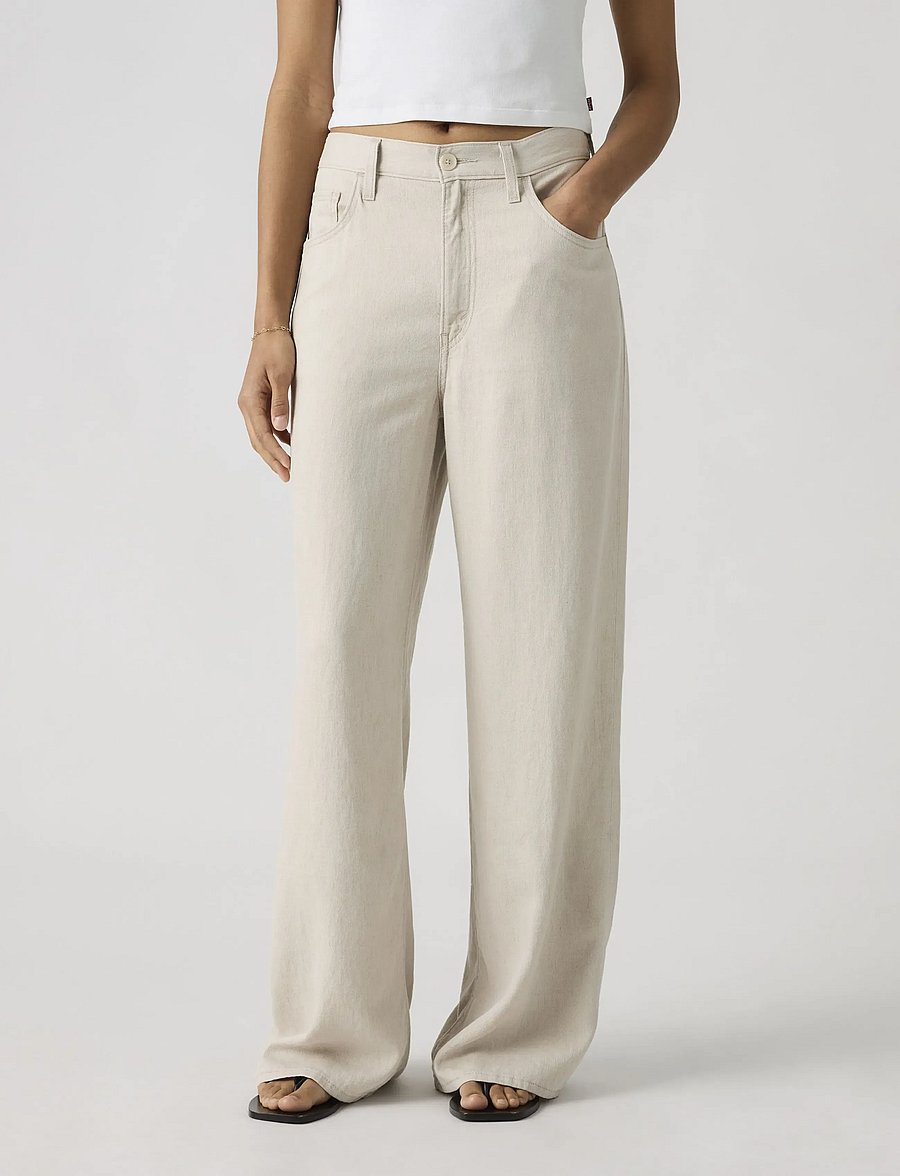 Levi's® - CINCH WIDE LEG CRYSTAL GRAY - brede jeans - greys - 5
